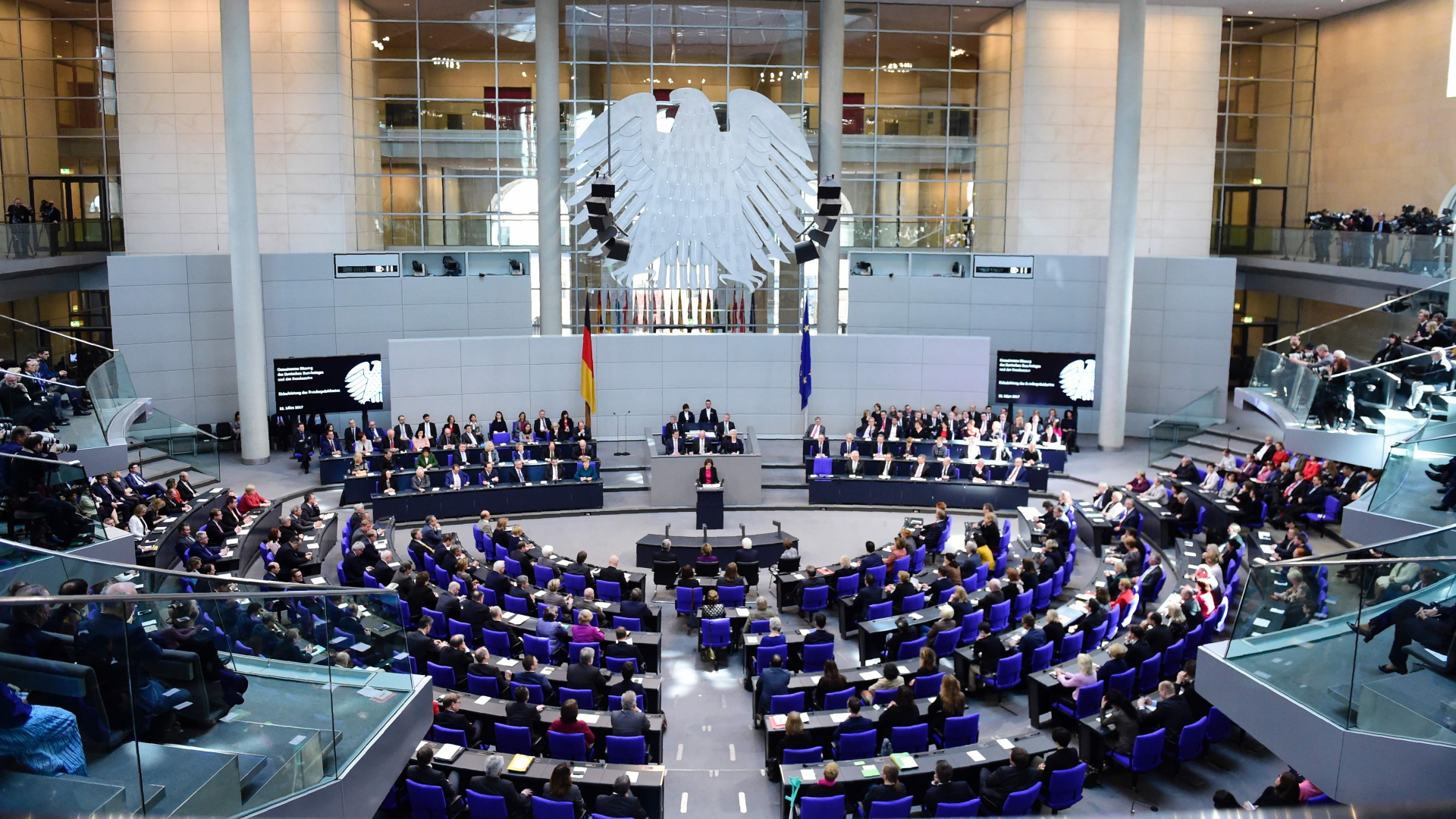 Der Bundestag in Berlin | Bildquelle: AFP