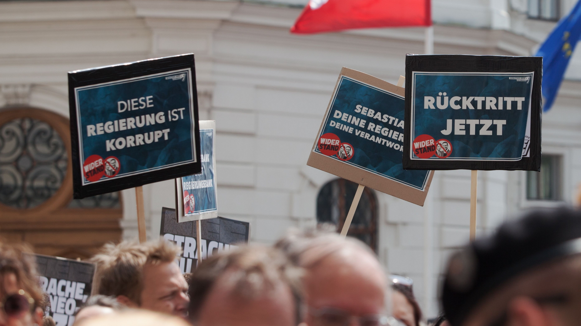 Demonstration gegen Strache und die FPÖ in Wien | Bildquelle: AFP