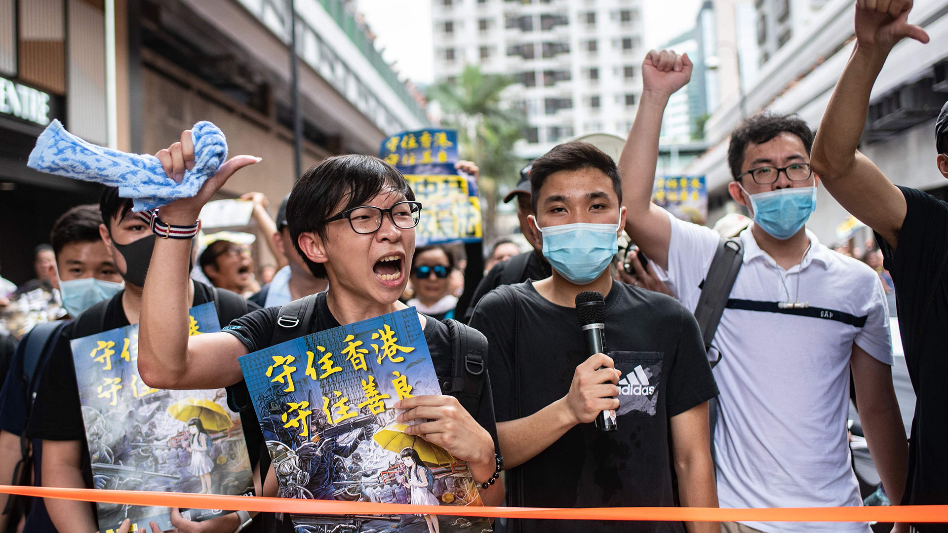 Proteste in Hongkong | Bildquelle: AFP
