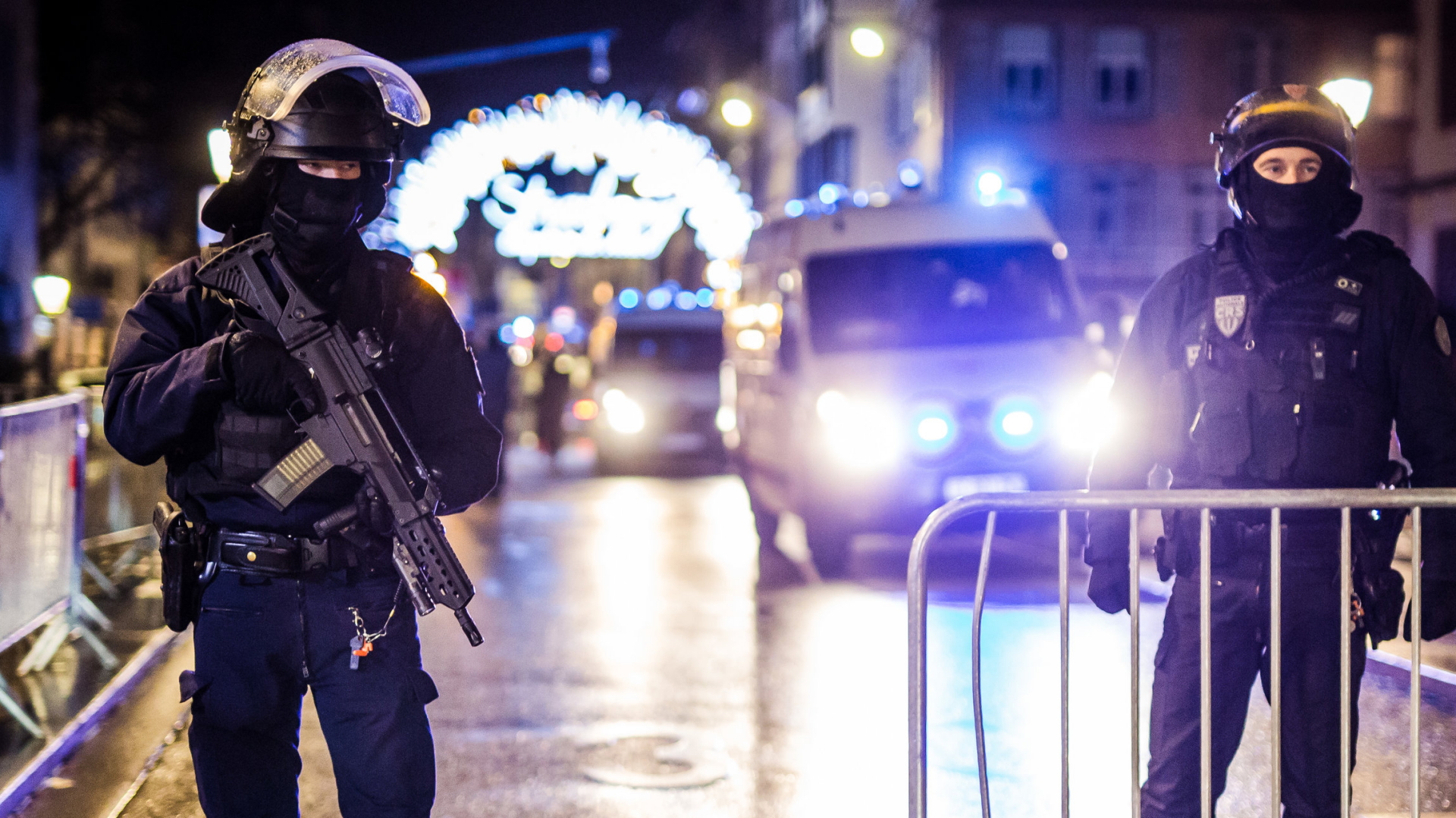 Polizei in Straßburg | Bildquelle: dpa
