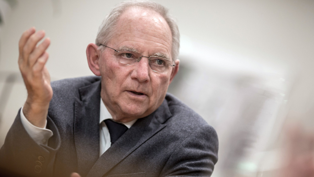 Bundesfinanzminister Wolfgang Schäuble