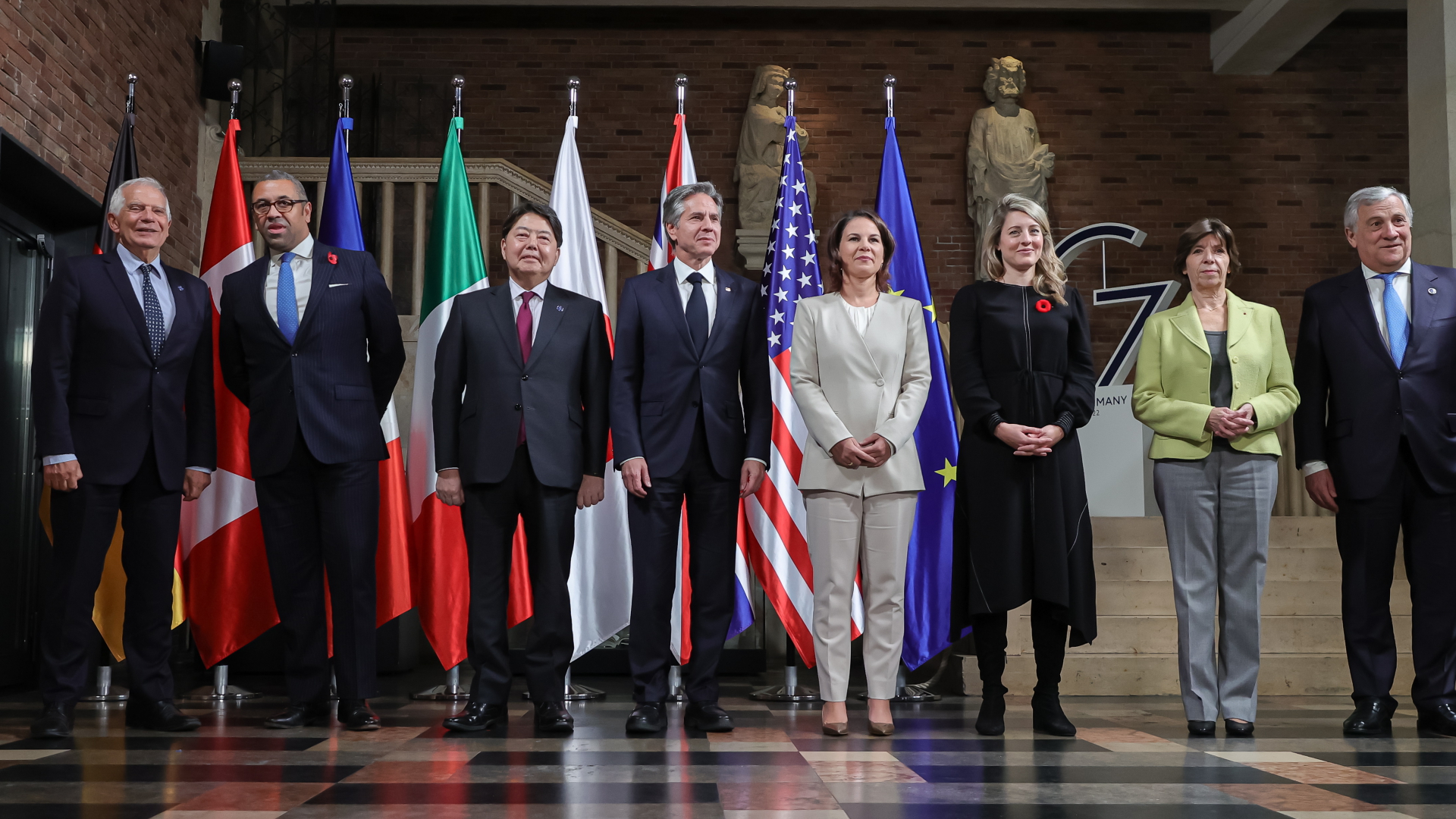 Treffen der G7-Außenminister in Münster