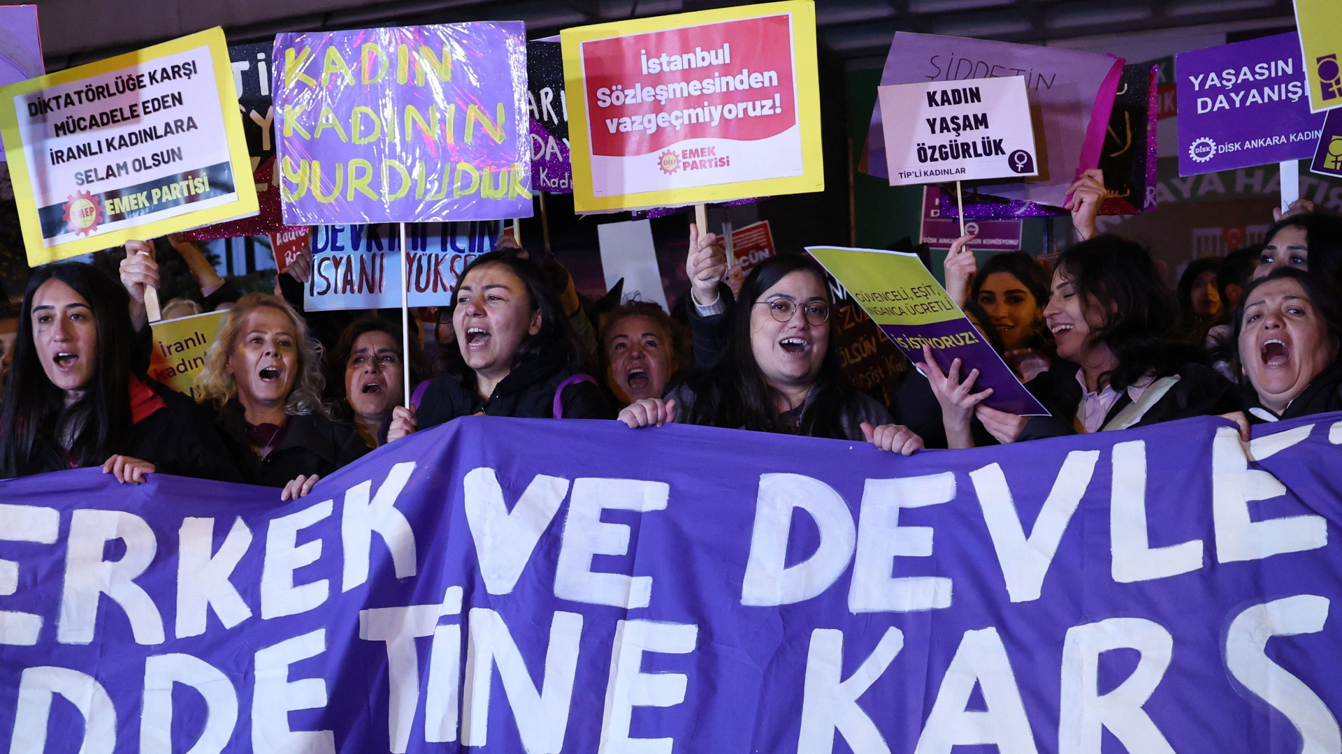 Demonstration von Frauen in Ankara | AFP