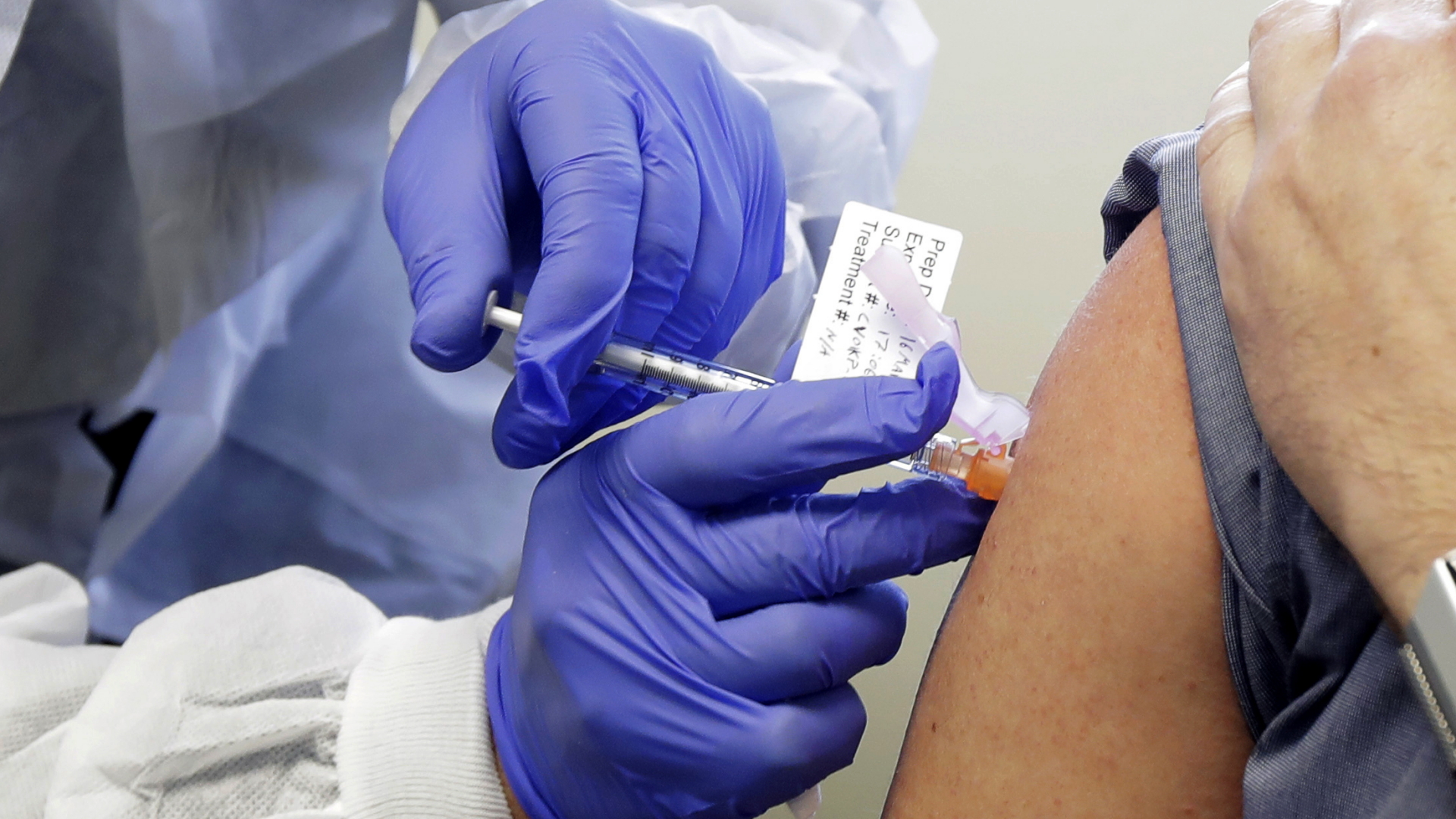Impfstoff Test Moderna | dpa