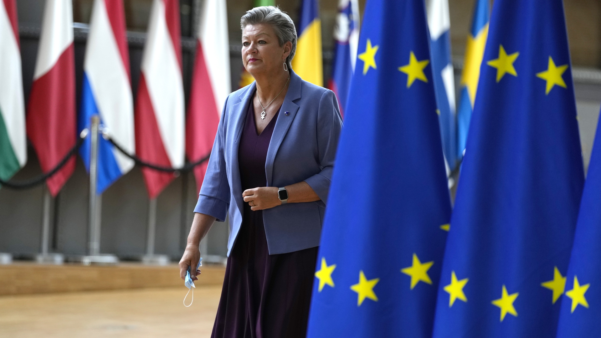 EU-Innenkommissarin Ylva Johansson | dpa