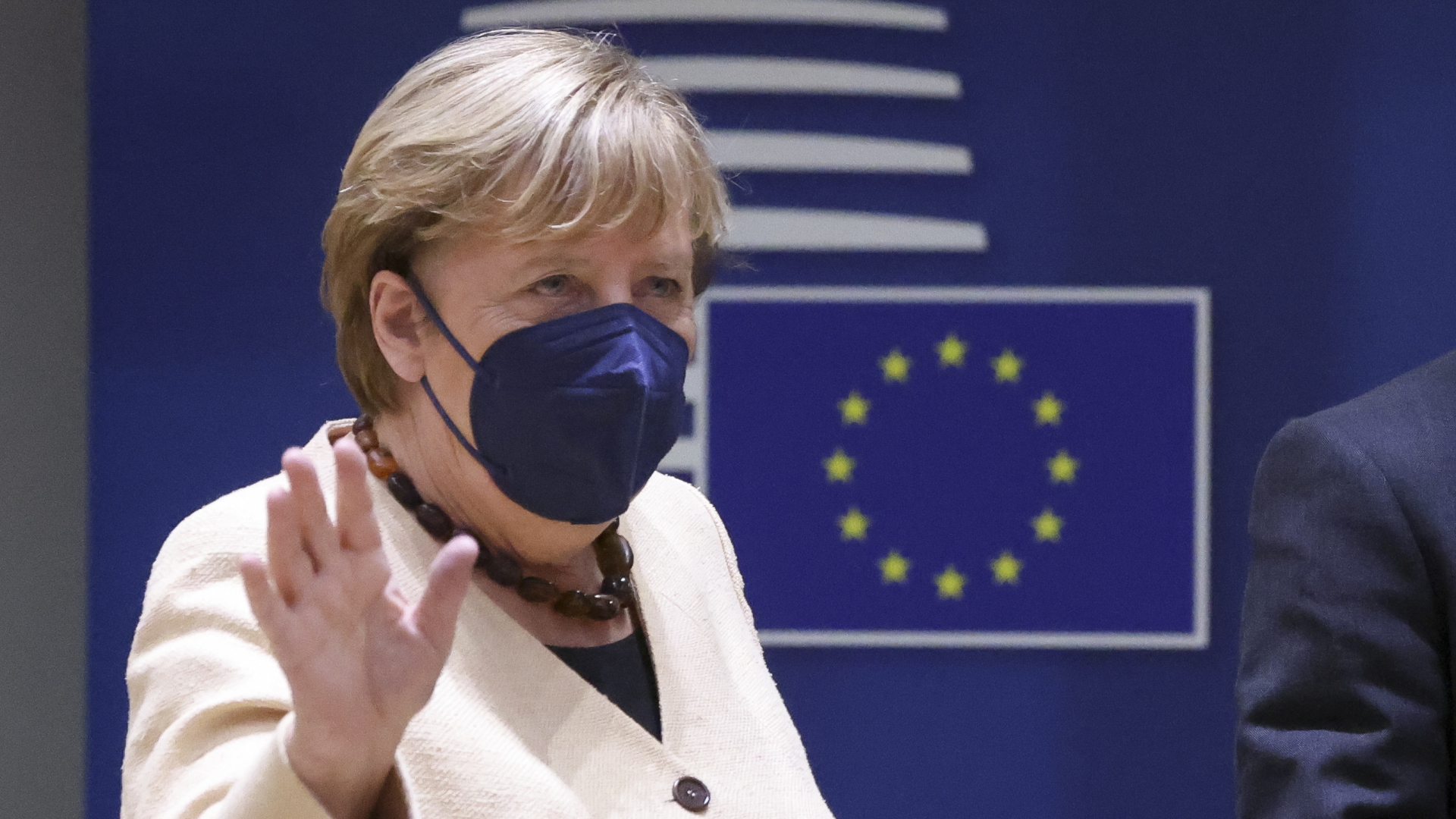 Kanzlerin Angela Merkel beim letzten EU-Gipfel in Brüssel. | dpa