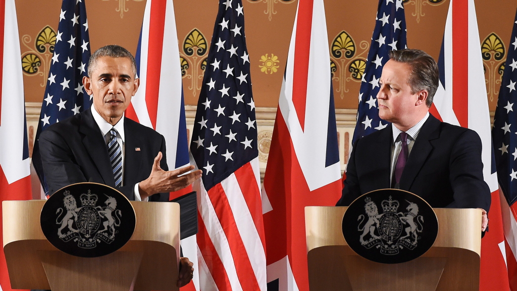 US-Präsident Obama und der britische Premier Cameron.