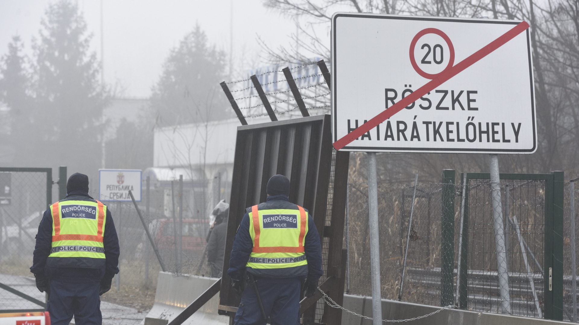 der ungarische Grenzübergang Röszke | ZOLTAN GERGELY KELEMEN/EPA-EFE/R