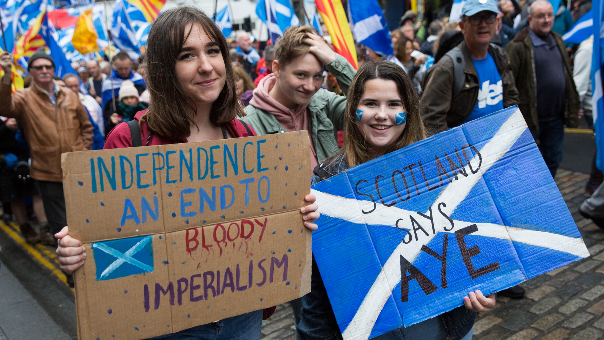 Demonstration in Edinburgh | ROBERT PERRY/EPA-EFE/REX