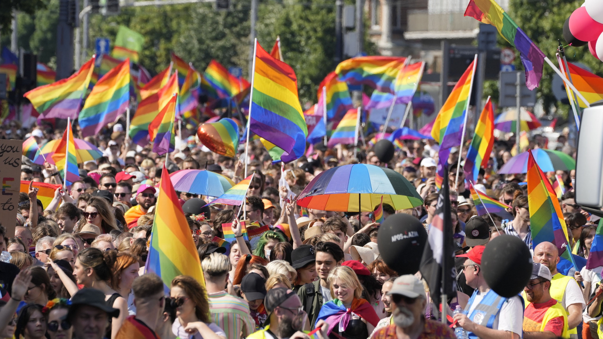 LGBTI-Demonstration in Warschau | AP