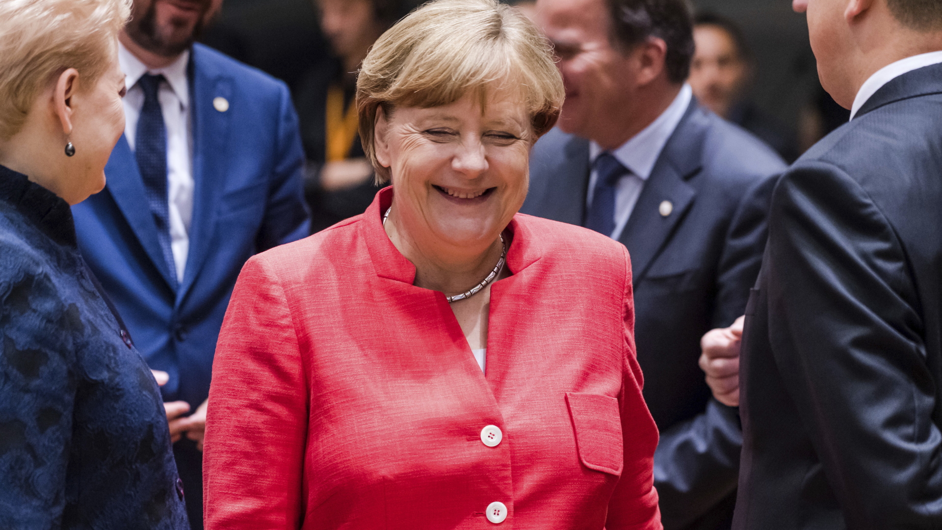Bundeskanzlerin Angela Merkel auf dem EU-Gipfel | AP
