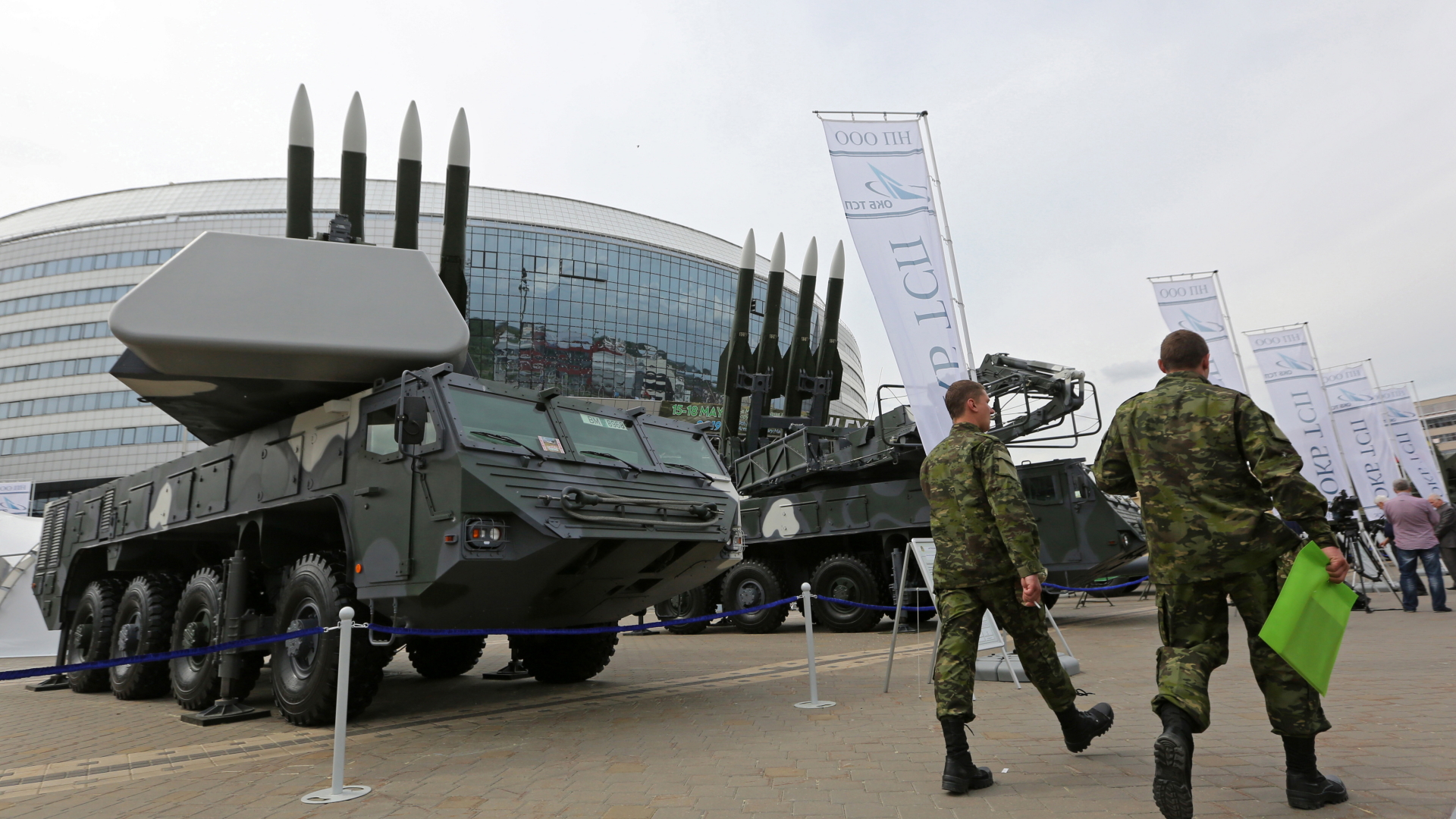 Flugabwehrraketensystem BUK bei einer Militärmesse in Weißrussland im Mai 2019 | TATYANA ZENKOVICH/EPA-EFE/REX