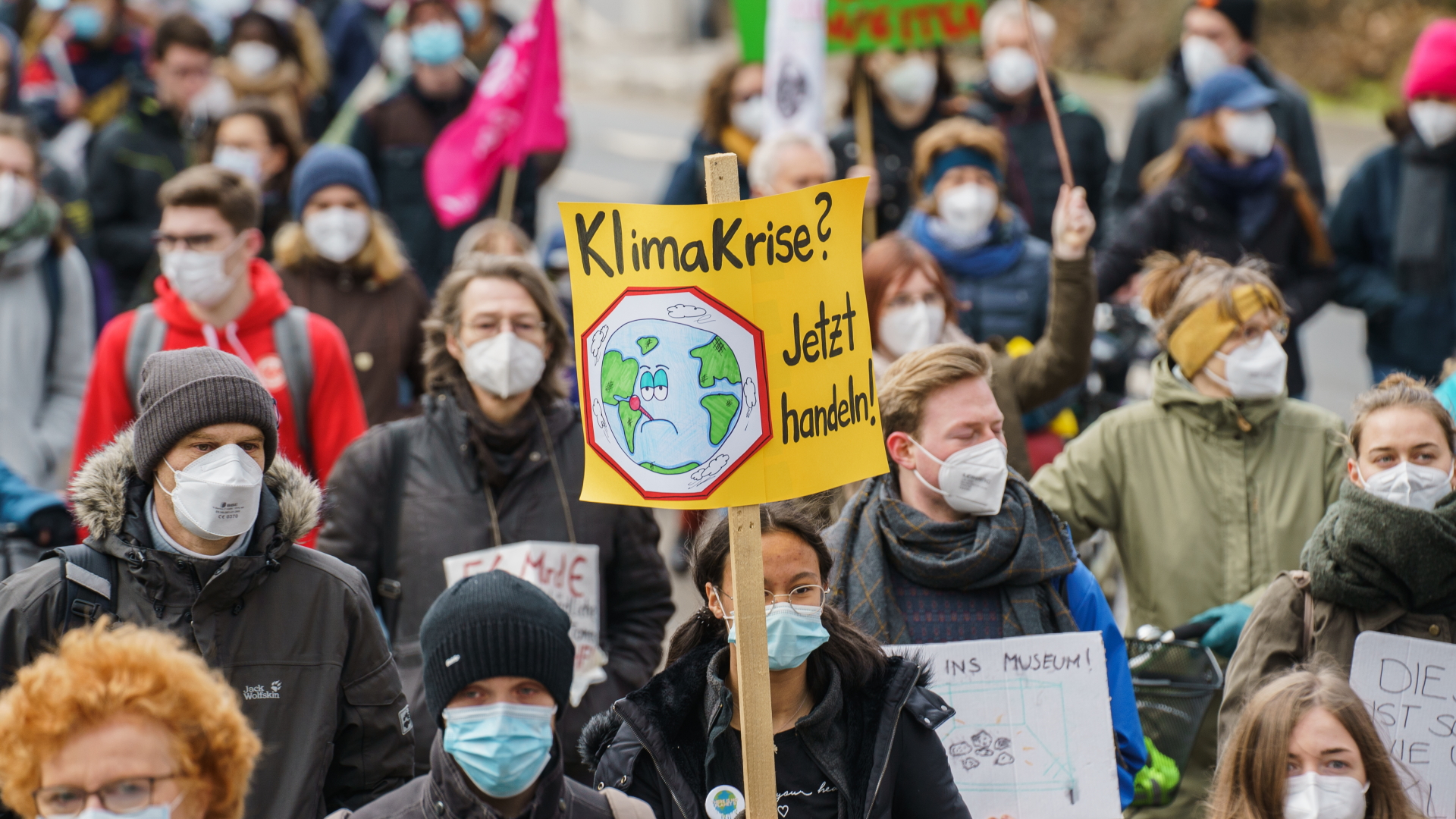 Klimaproteste in Frankurt | dpa