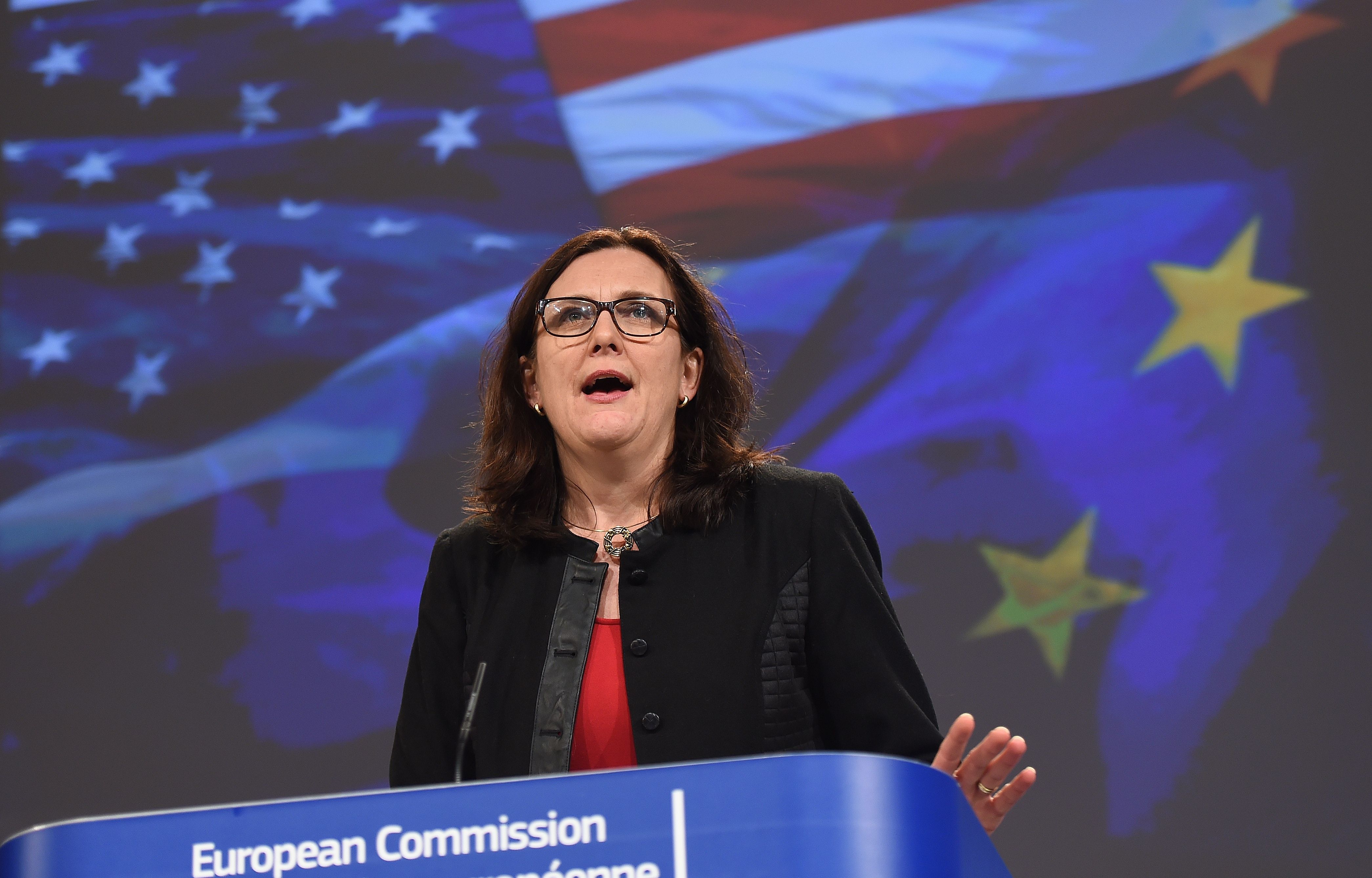 EU-Kommissarin Cecilia Malmström | AFP