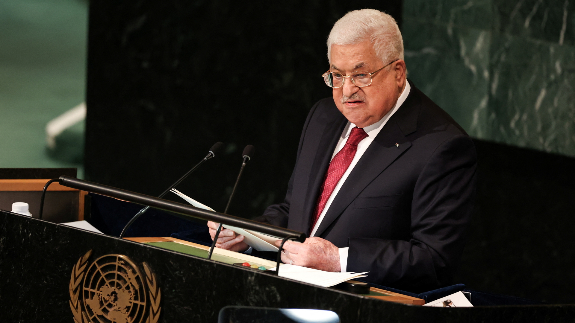 Palästinenserpräsident Abbas spricht vor der UN-Vollversammlung | REUTERS