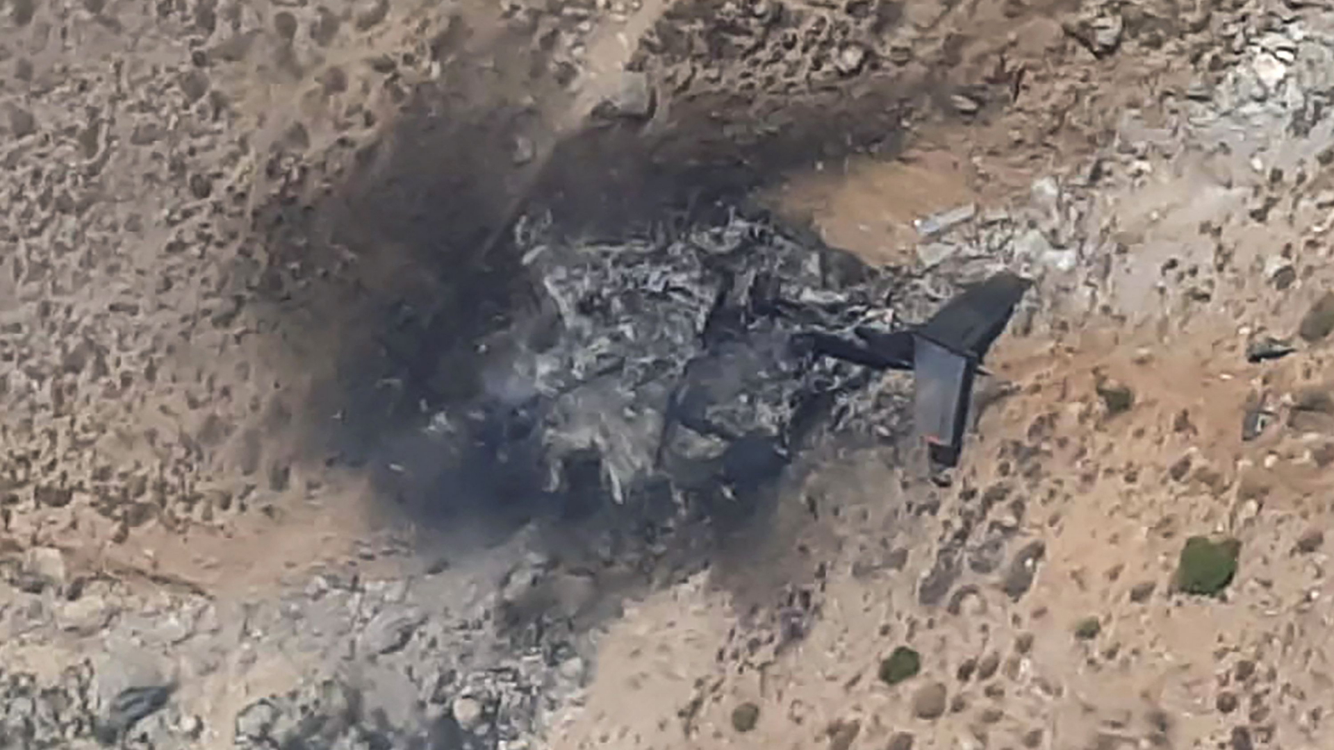 Absturzstelle eines russischen Löschflugzeugs in der Türkei | AFP