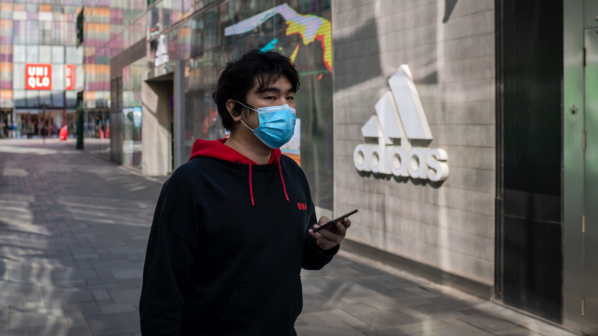 Adidas-Shop in Peking | Bildquelle: AFP
