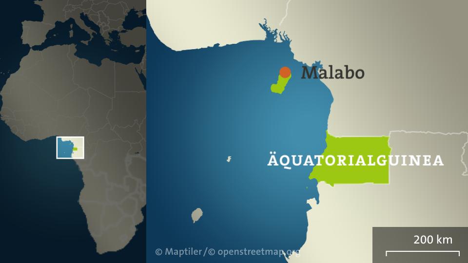Karte: Äquatorialguinea