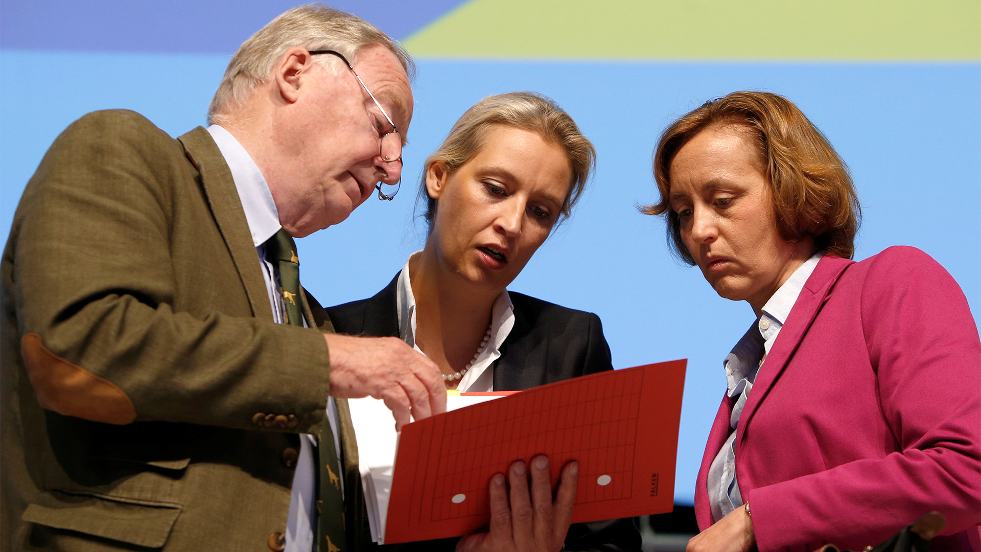 Alexander Gauland, Alice Weidel und Beatrix von Storch | Bildquelle: REUTERS