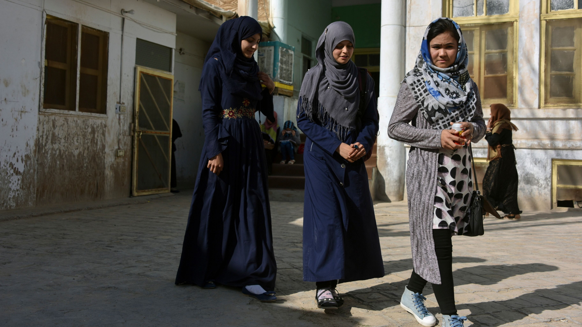 Schülerinnen in Kandahar | AFP
