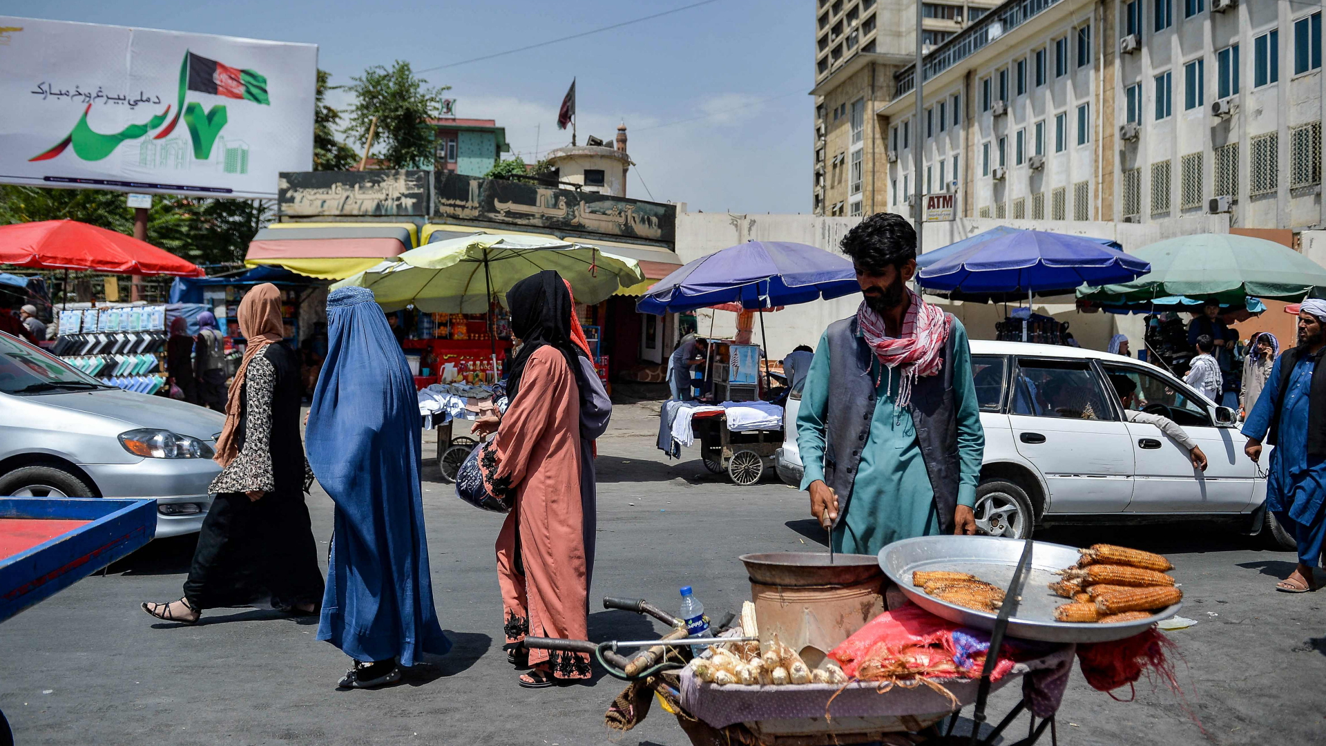 Straßenszene in Kabul | AFP