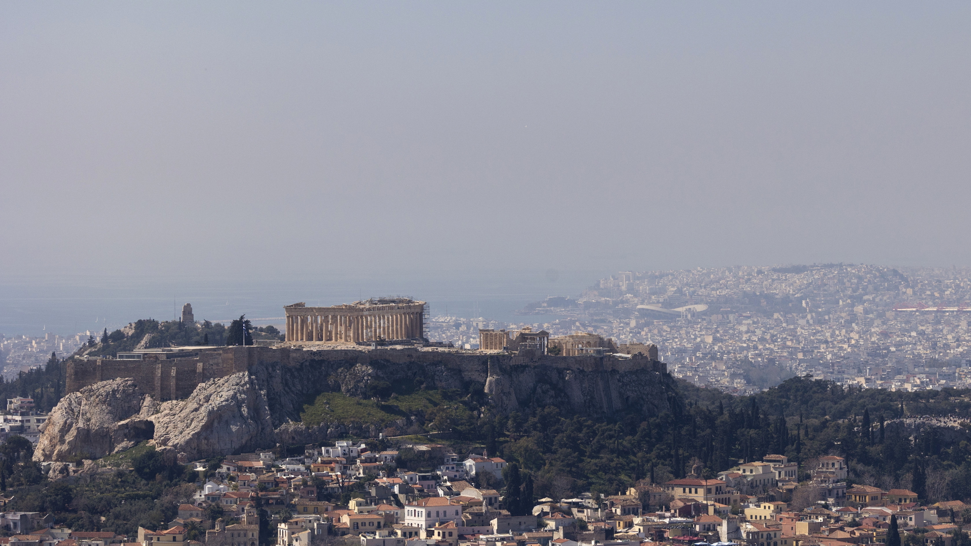 Die Akropolis in Griechenland