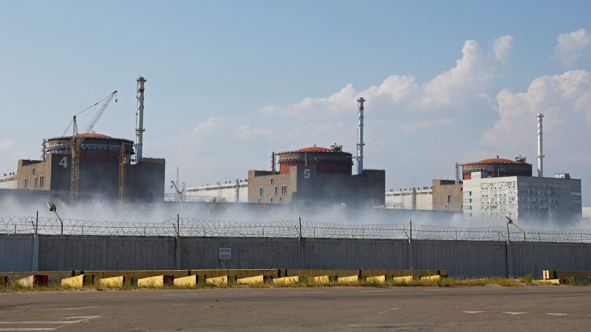 Das Atomkraftwerk Saporischschja in der Ukraine | REUTERS