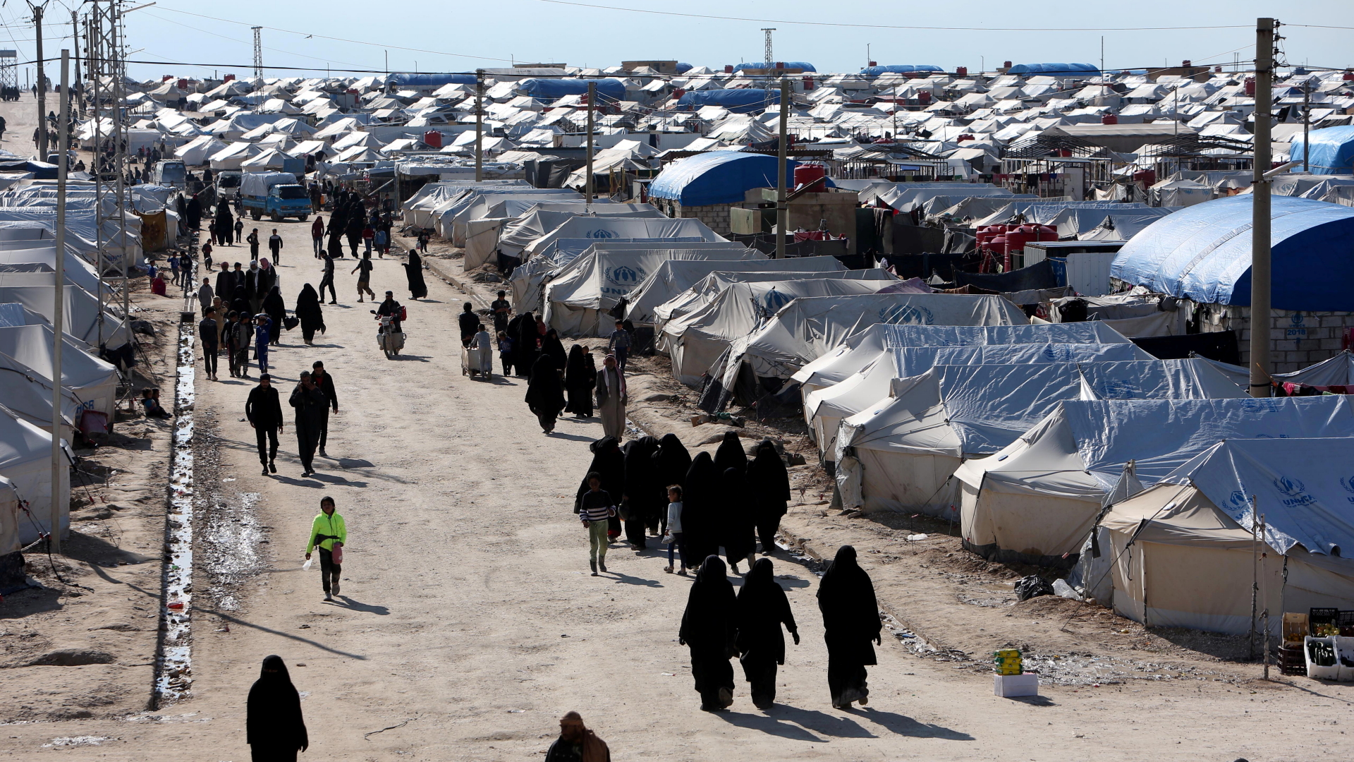 Flüchtlingslager Al-Haul in Syrien | REUTERS