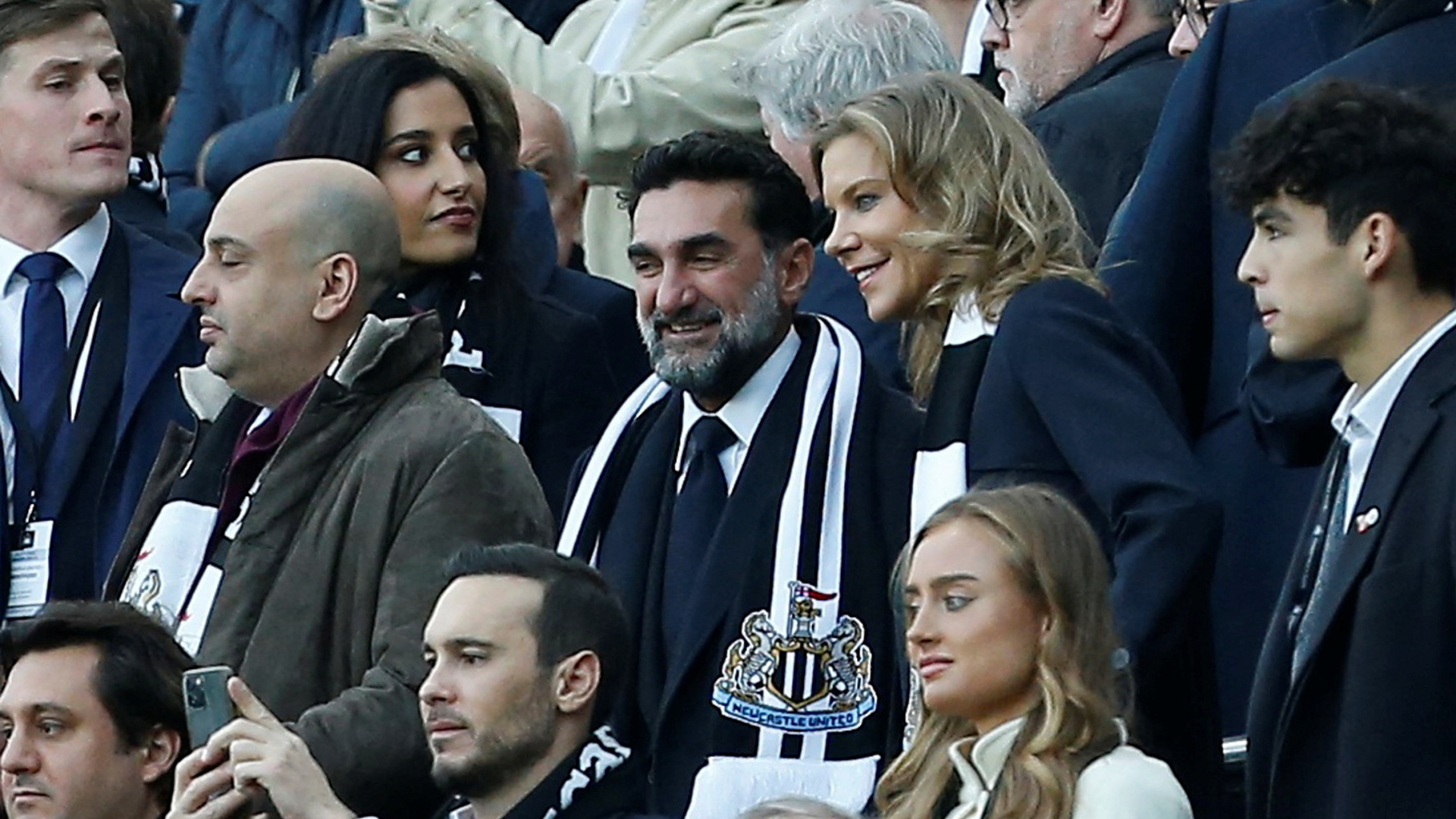 Yasir Al-Rumayyan, Kopf des saudischen Staatsfonds und Vorsitzender von Newcastle United, bei einem Spiel des Fußballclubs. | REUTERS