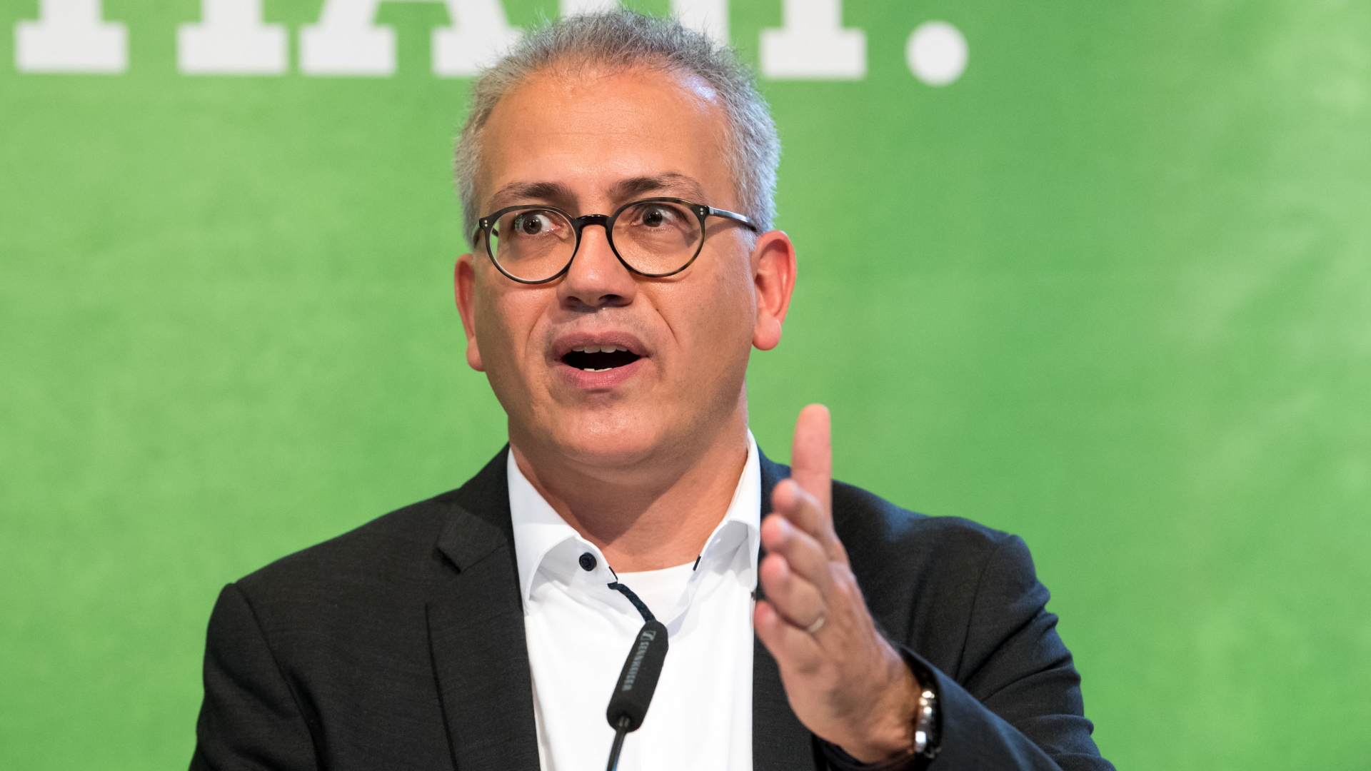 Tarek Al-Wazir, Spitzenkandidat der Grünen in Hessen | Bildquelle: dpa