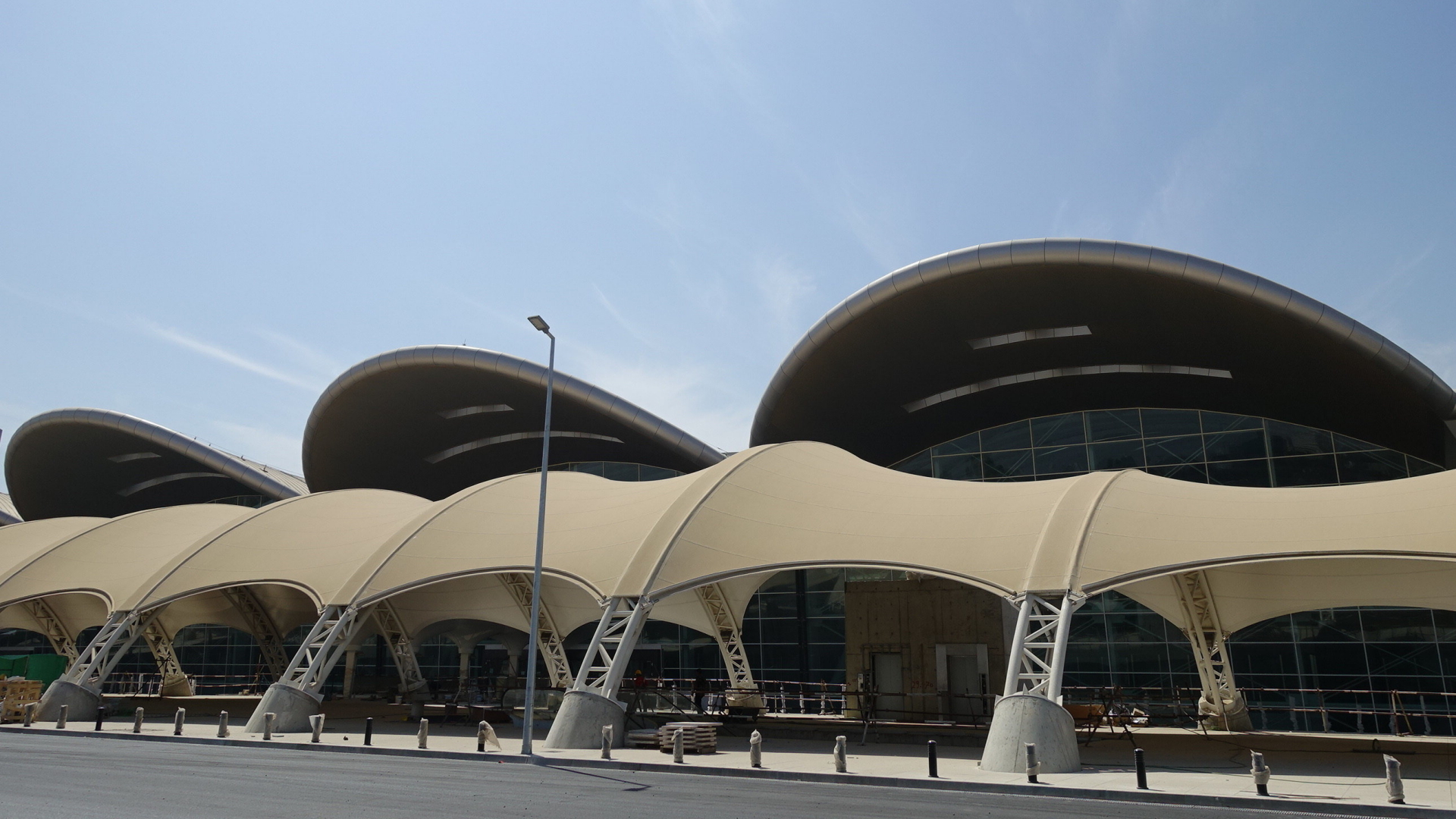 Der neugebaute Flughafen von Algier. | dpa