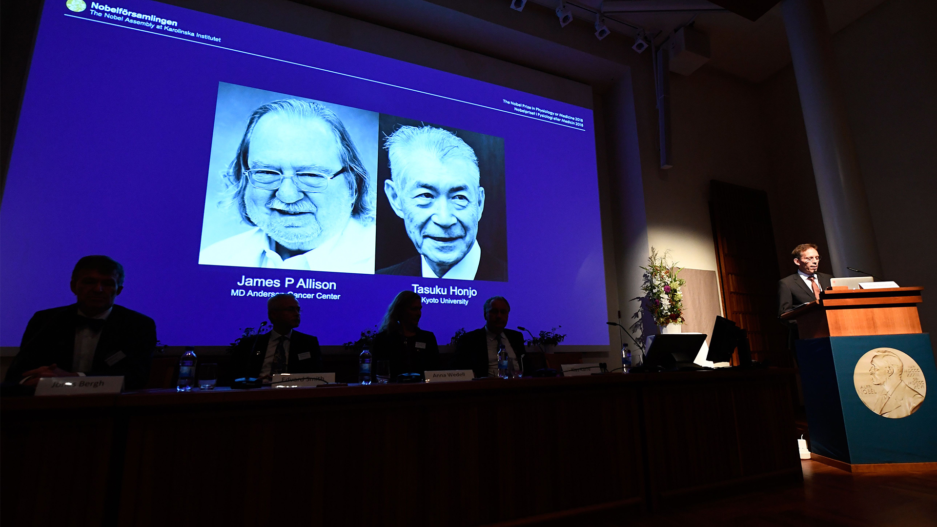 Nobelpreis Medizin an Allison und Honjo | AFP