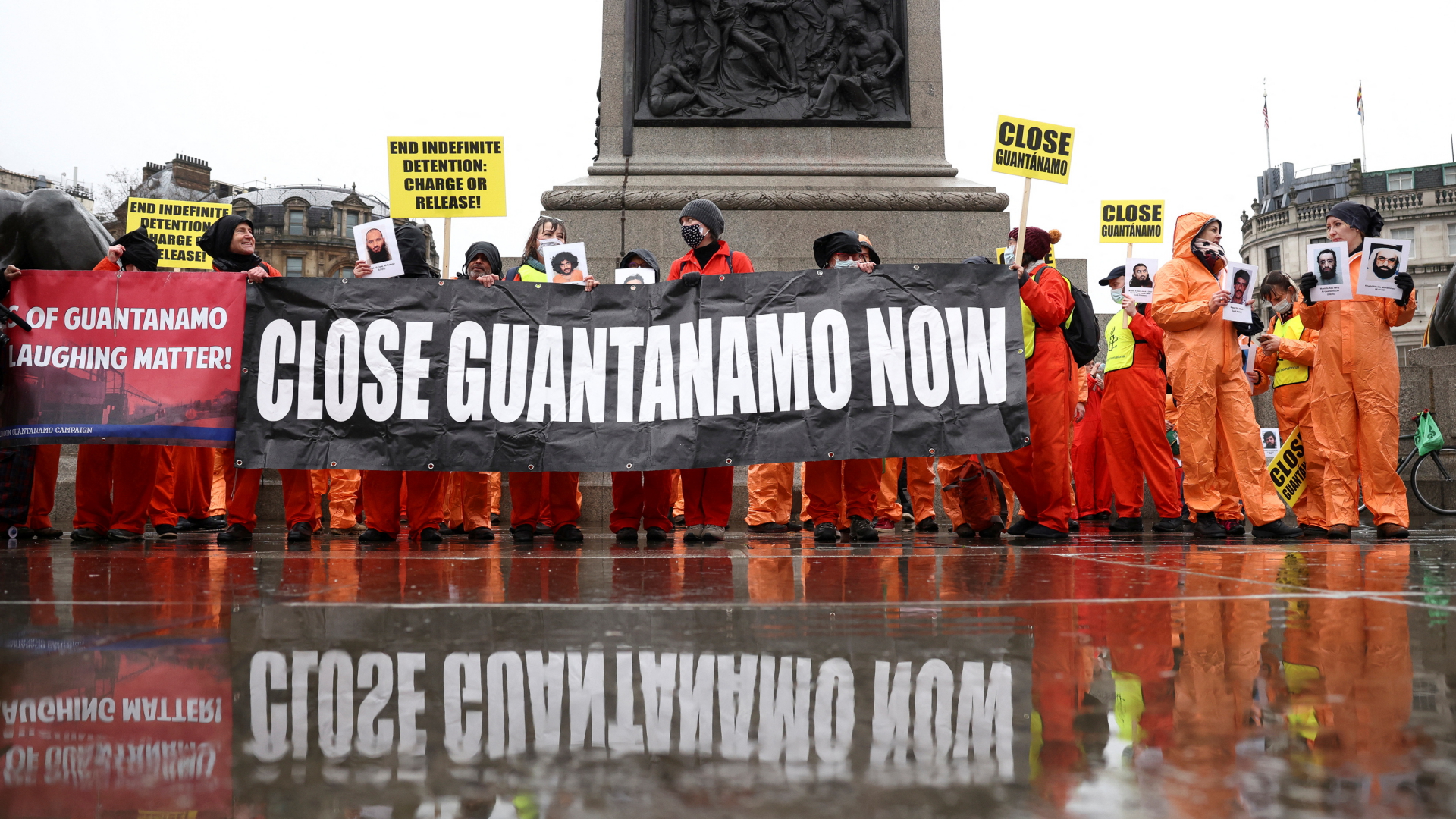 Demonstration in London gegen das US-Gefangenenlager Guantánamo | REUTERS