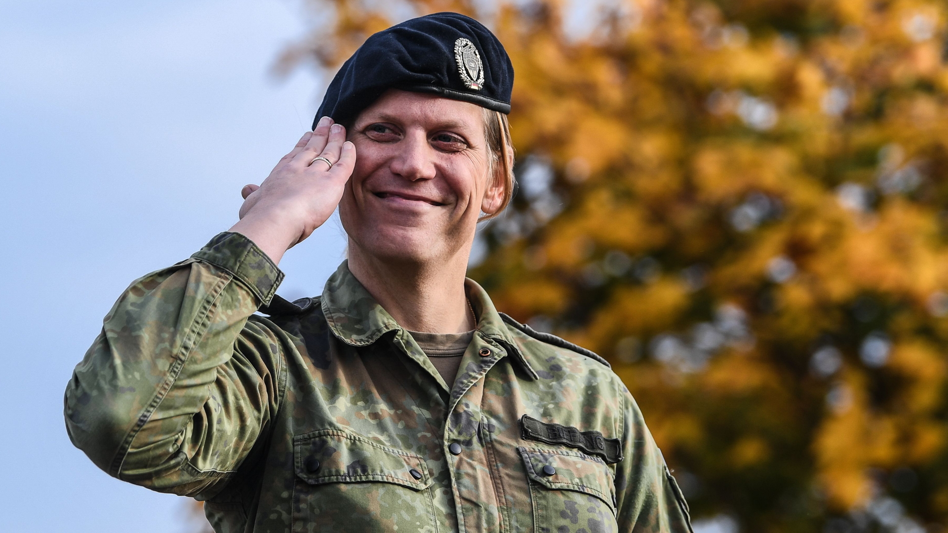 Verabschiedung von Anastasia Biefang, der ersten Transgender-Kommandeurin der Bundeswehr | FILIP SINGER/EPA-EFE/Shutterstoc