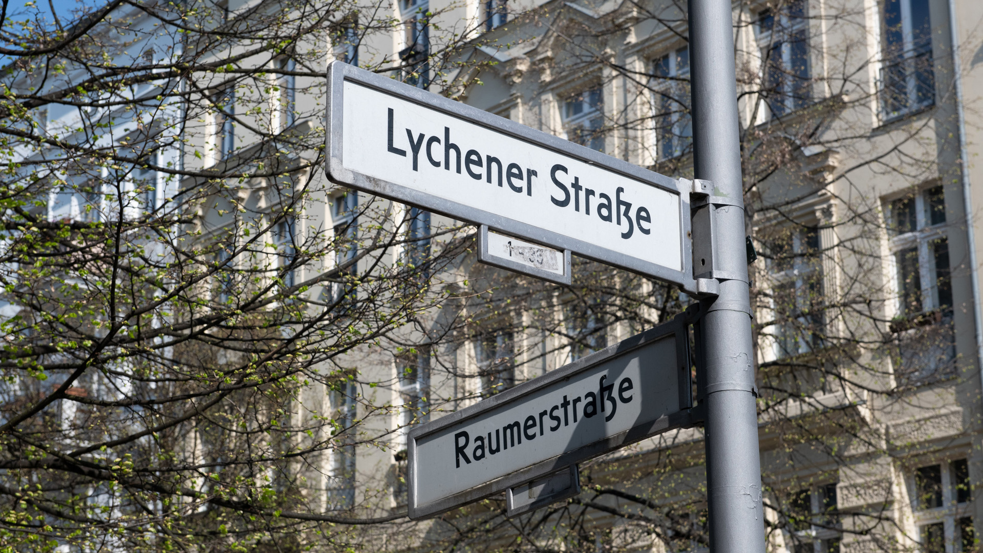 Die antisemitische Attacke ereignete sich nach Polizeiangaben an der Straßenecke Lychener Straße/Raumerstraße im Stadtteil Prenzlauer Berg | dpa