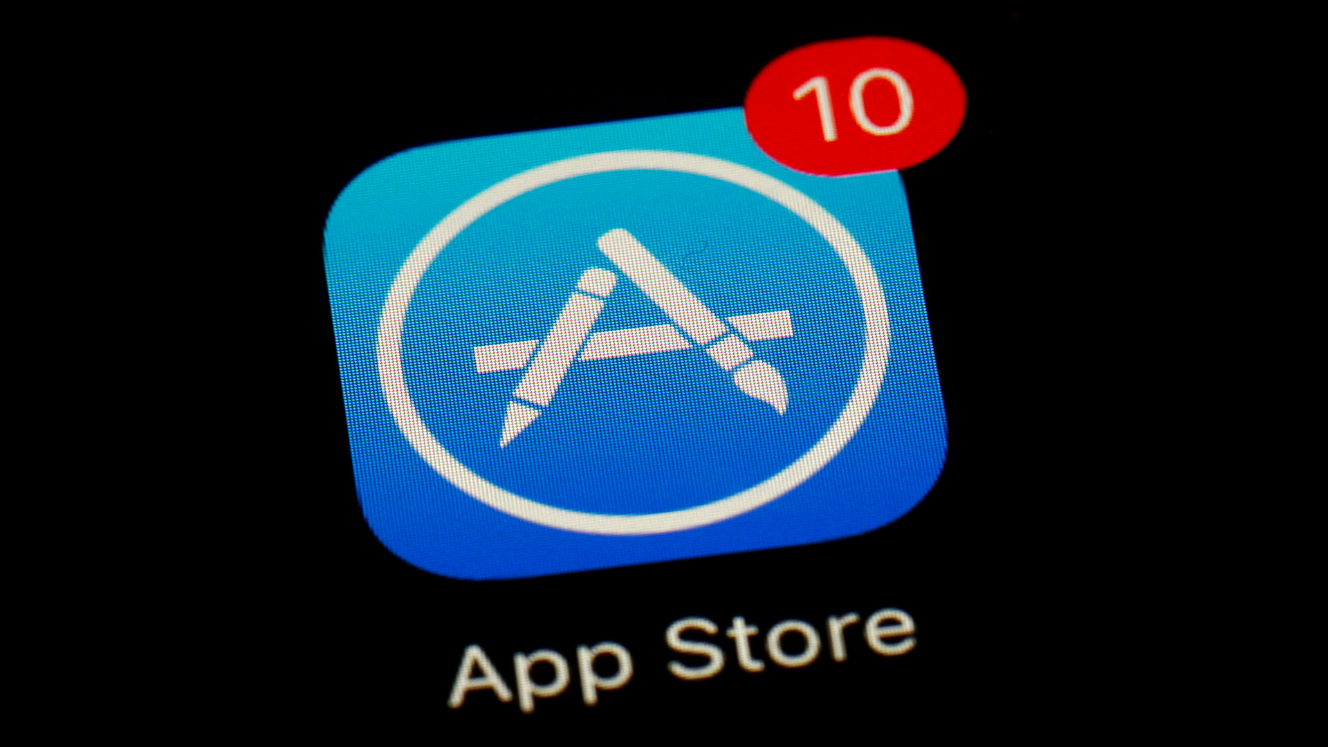 Icon der Apple-Anwendung "App-Store" | AP