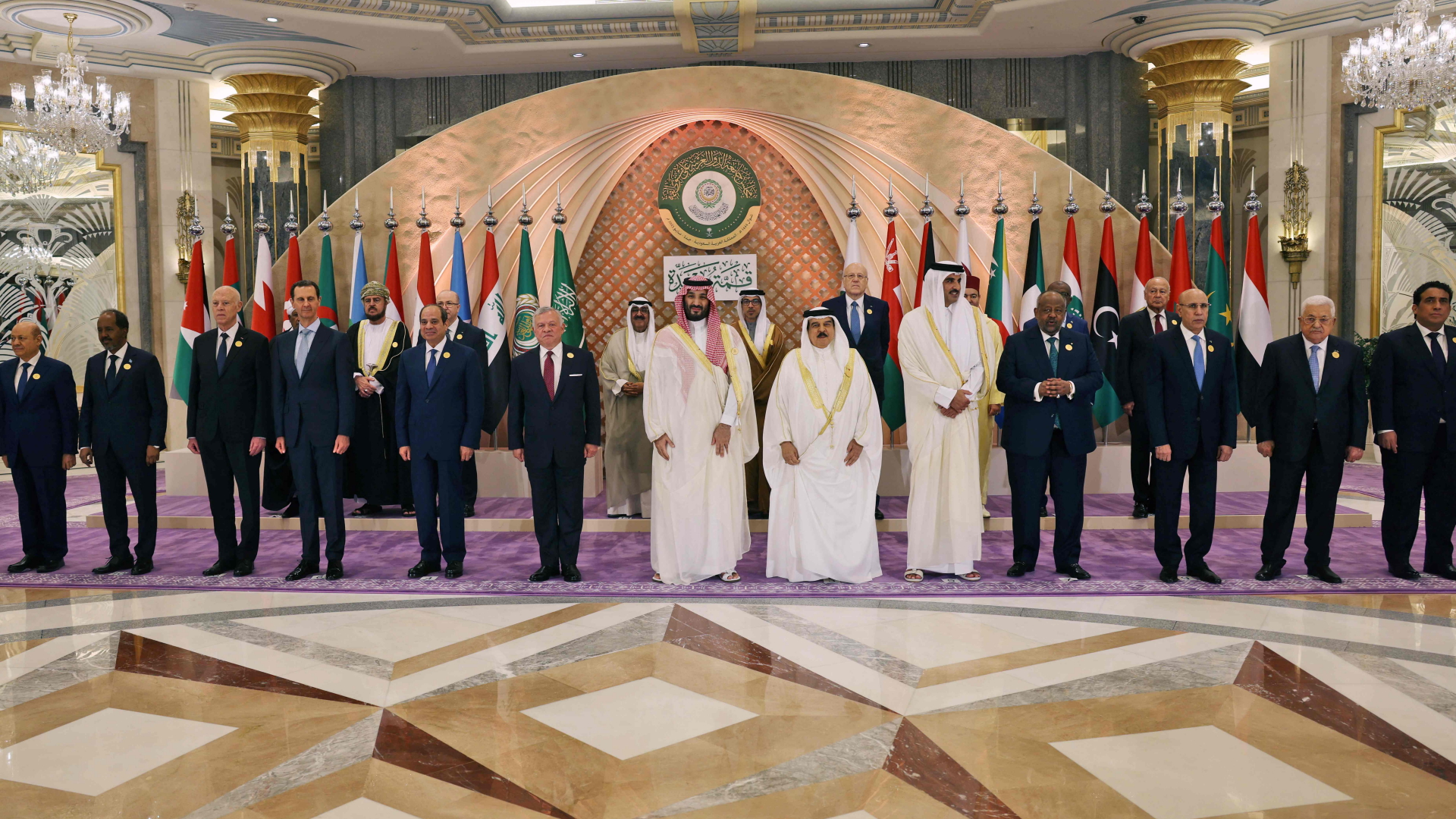 Die Arabische Liga bei ihrem Treffen in Dschidda.