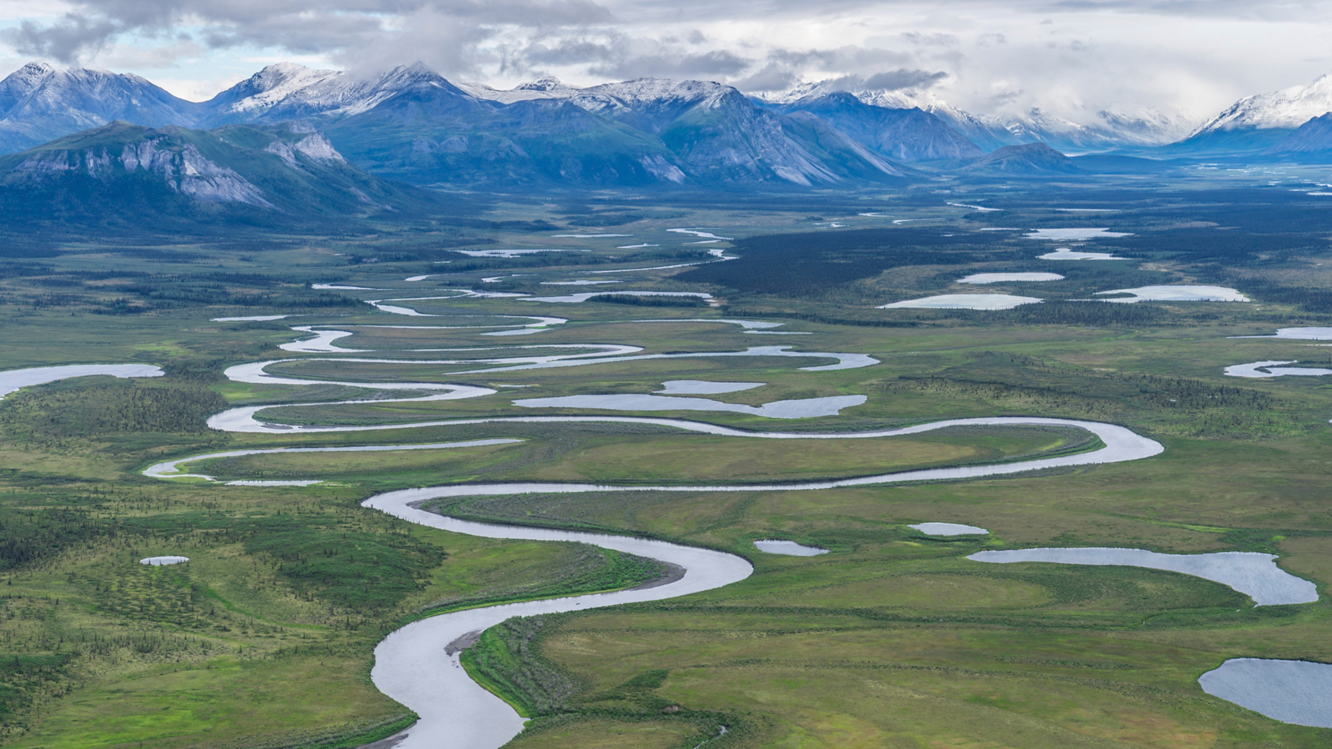 Das Arctic National Wildlife Refuge Naturschutzgebiet im US-Bundesstaat Alaska. | picture alliance / ZUMAPRESS.com