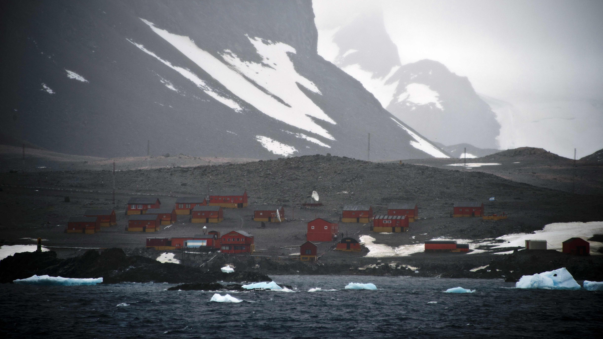Die argentinische Forschungsstation "Esperanza" in der Antarktis. | AFP