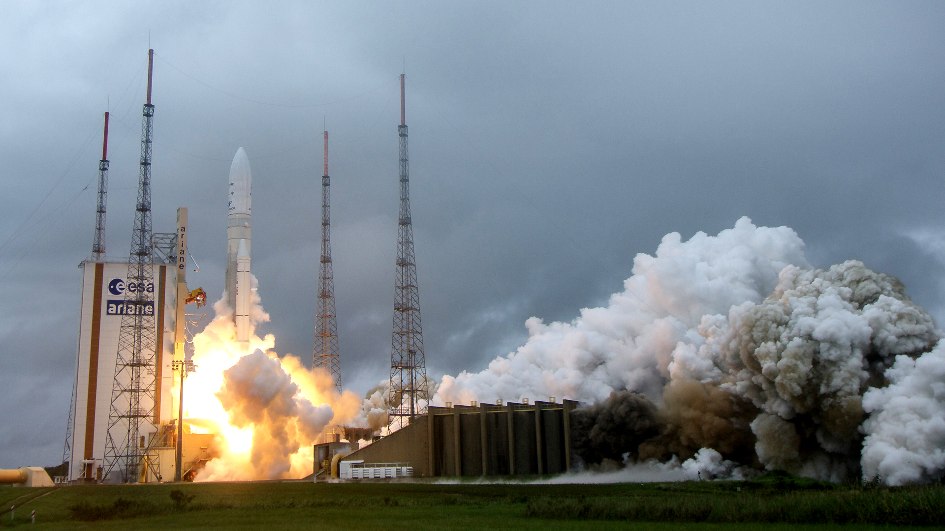 Start der Ariane5-Rakete am 5. Dezember 2021. | picture alliance / Newscom