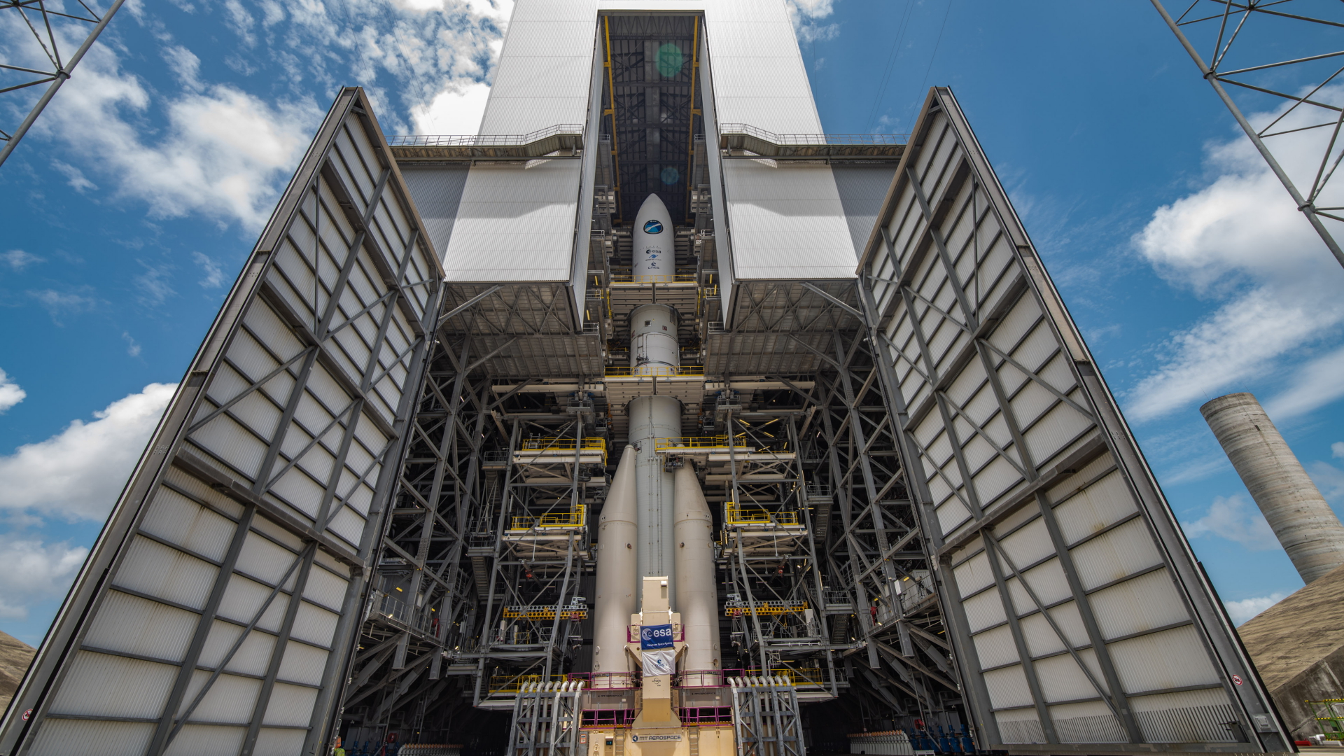 Die Ariane 6 Rakete in Kourou 