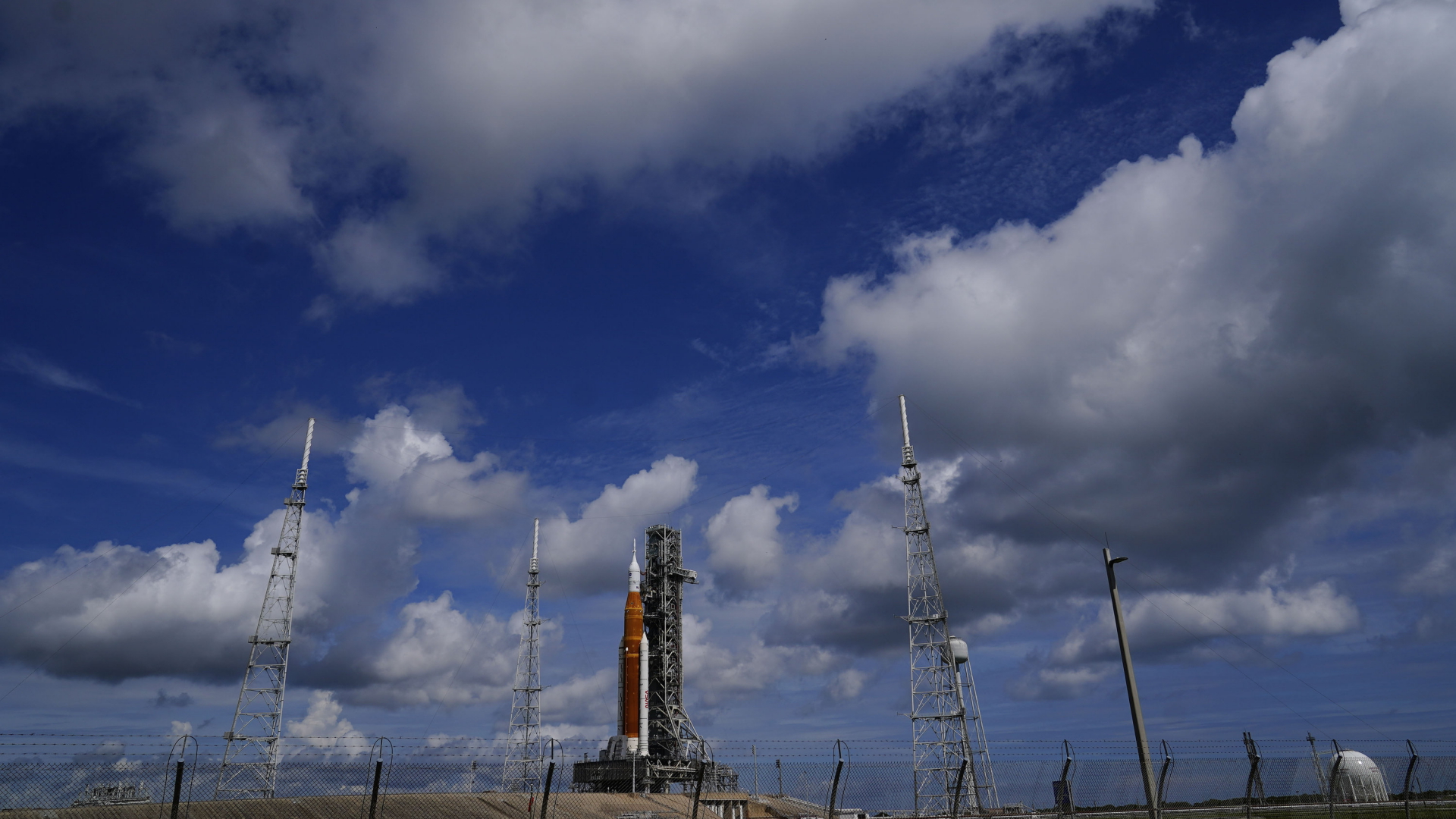 Trägerrakete der "Artemis"-Mission in Cape Canaveral | AP