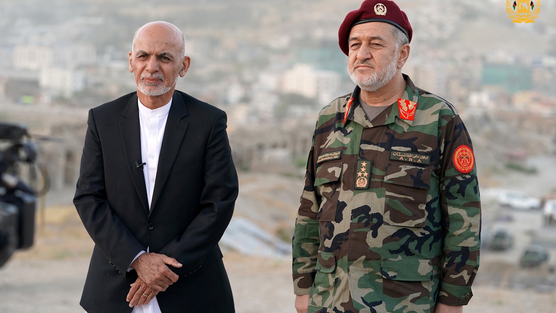 Ashraf Ghani | via REUTERS