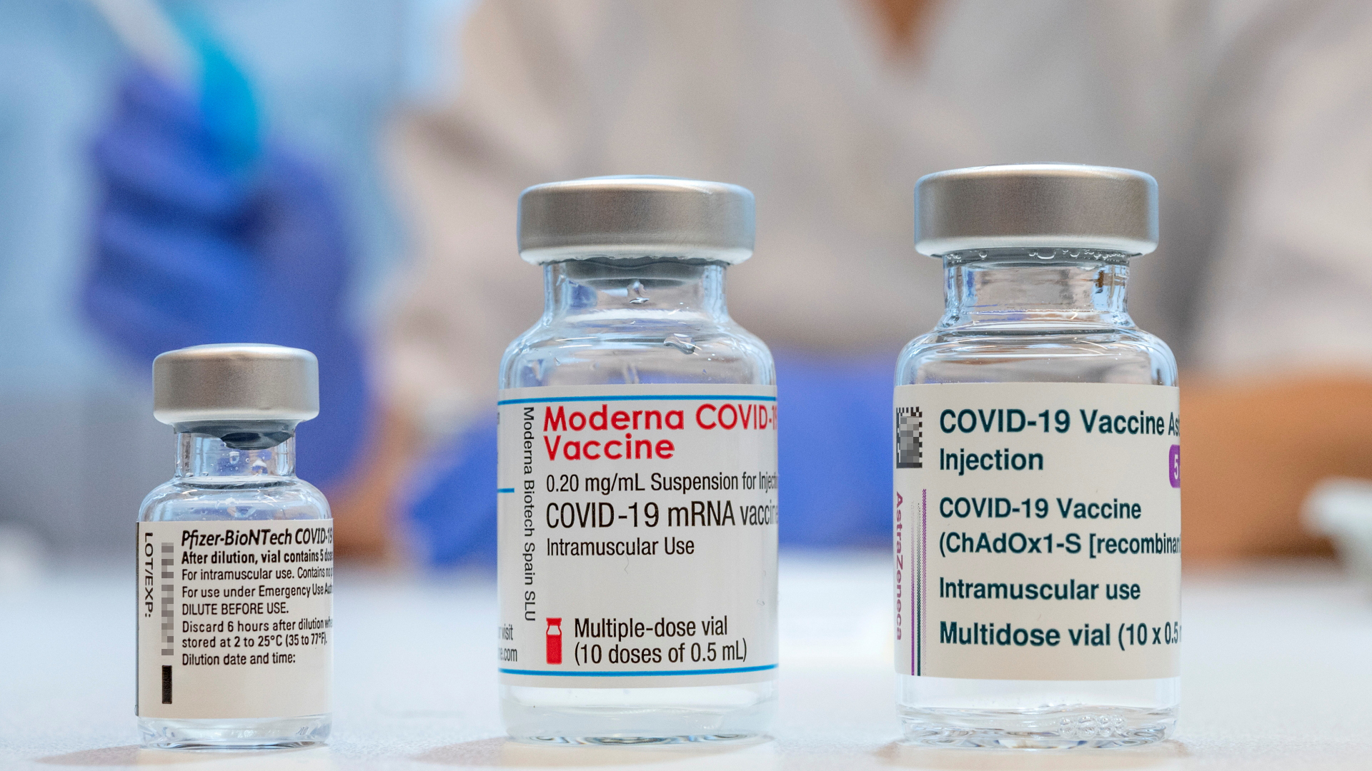 Impfstoffe von BioNTech, Moderna und AstraZeneca | REUTERS