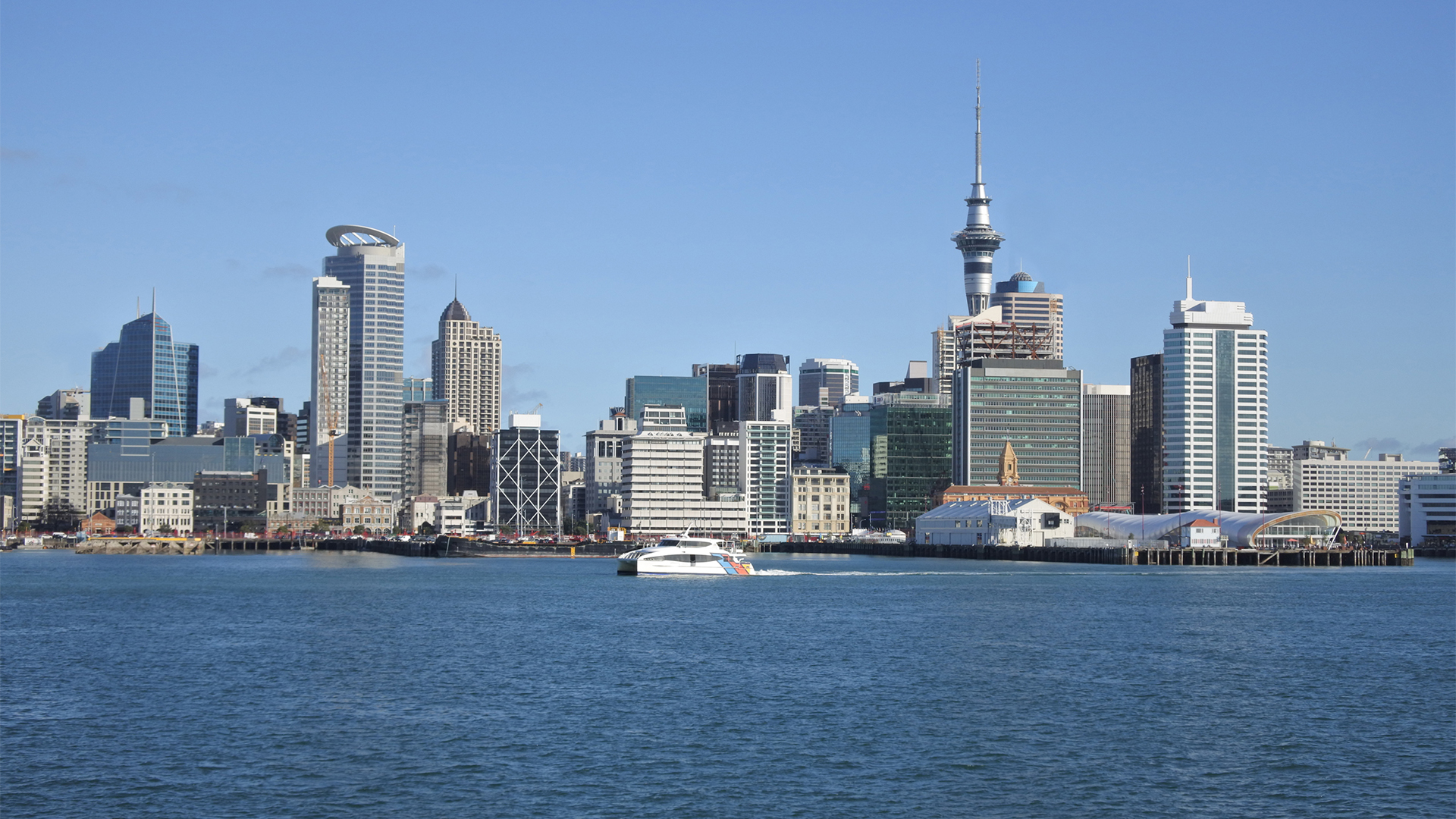 City Skyline von Auckland, Neuseeland | picture alliance / Newscom