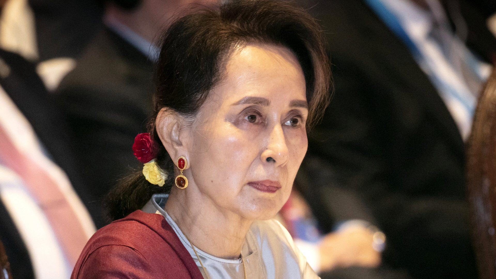 Aung San Suu Kyi im Jahr 2019