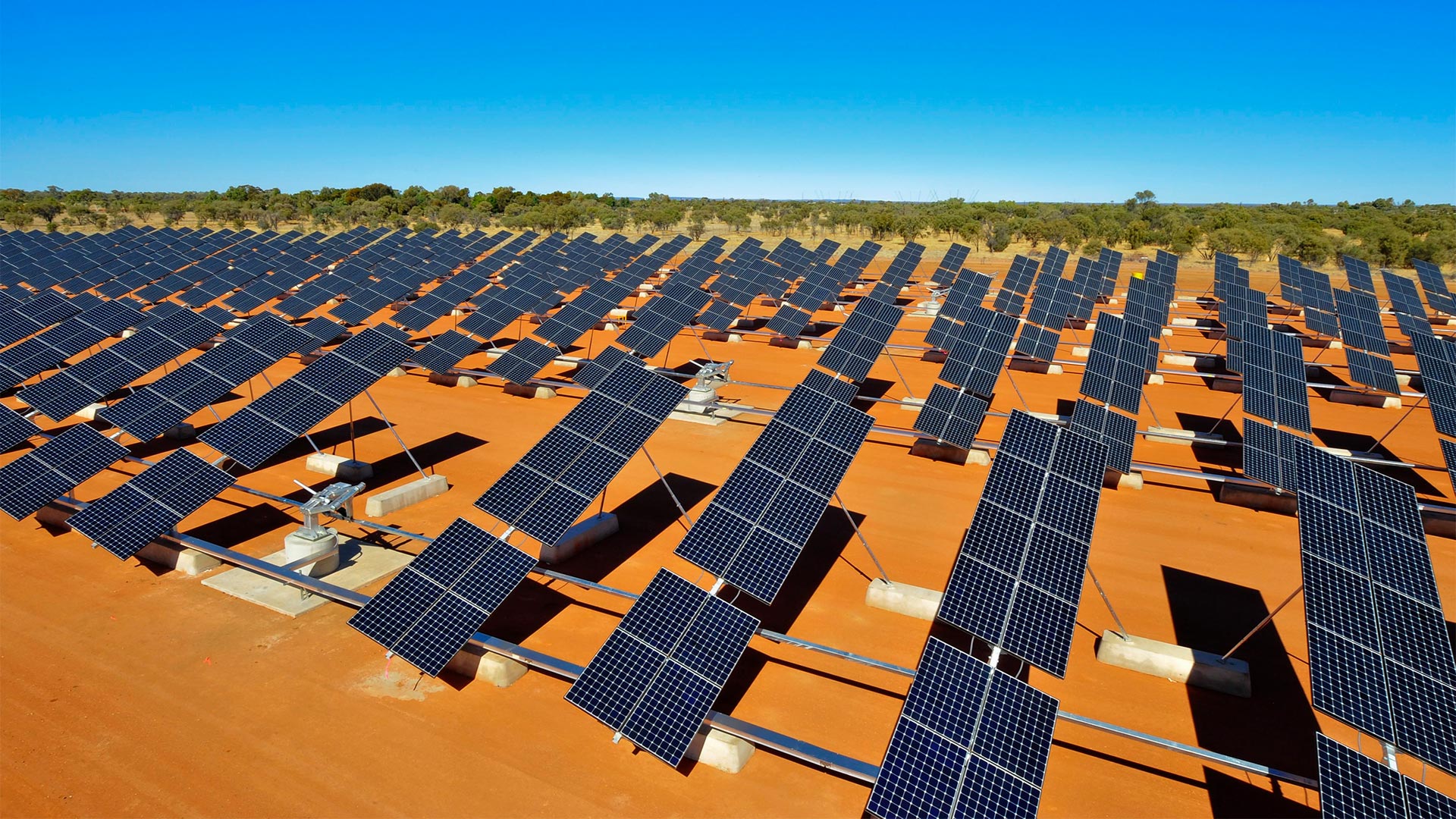 Uterne Solar Power Station, Alice Springs, Northern Territory, Australien | picture alliance / dpa