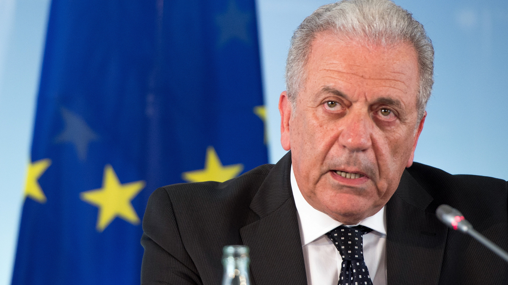 EU-Kommissar Dimitris Avramopoulos | dpa