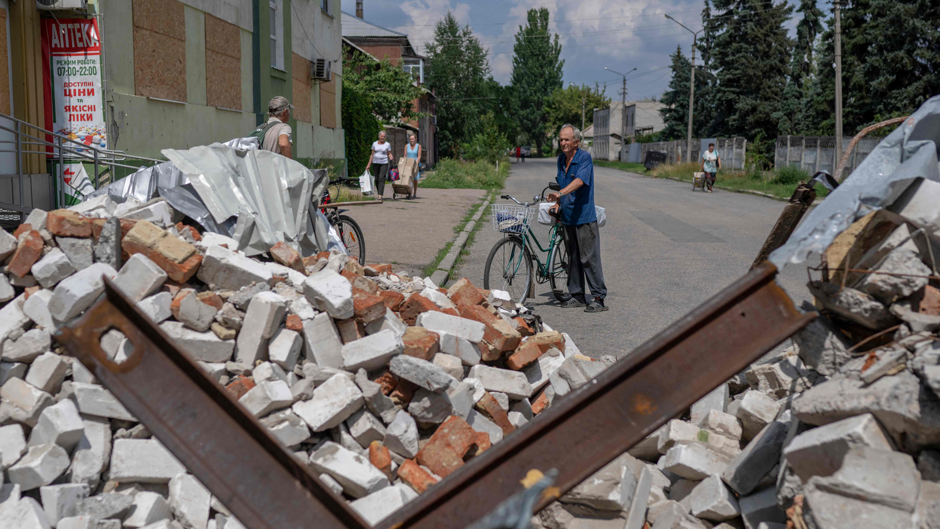 Archivbild: Trümmer in Bachmut in der Ukraine | AFP