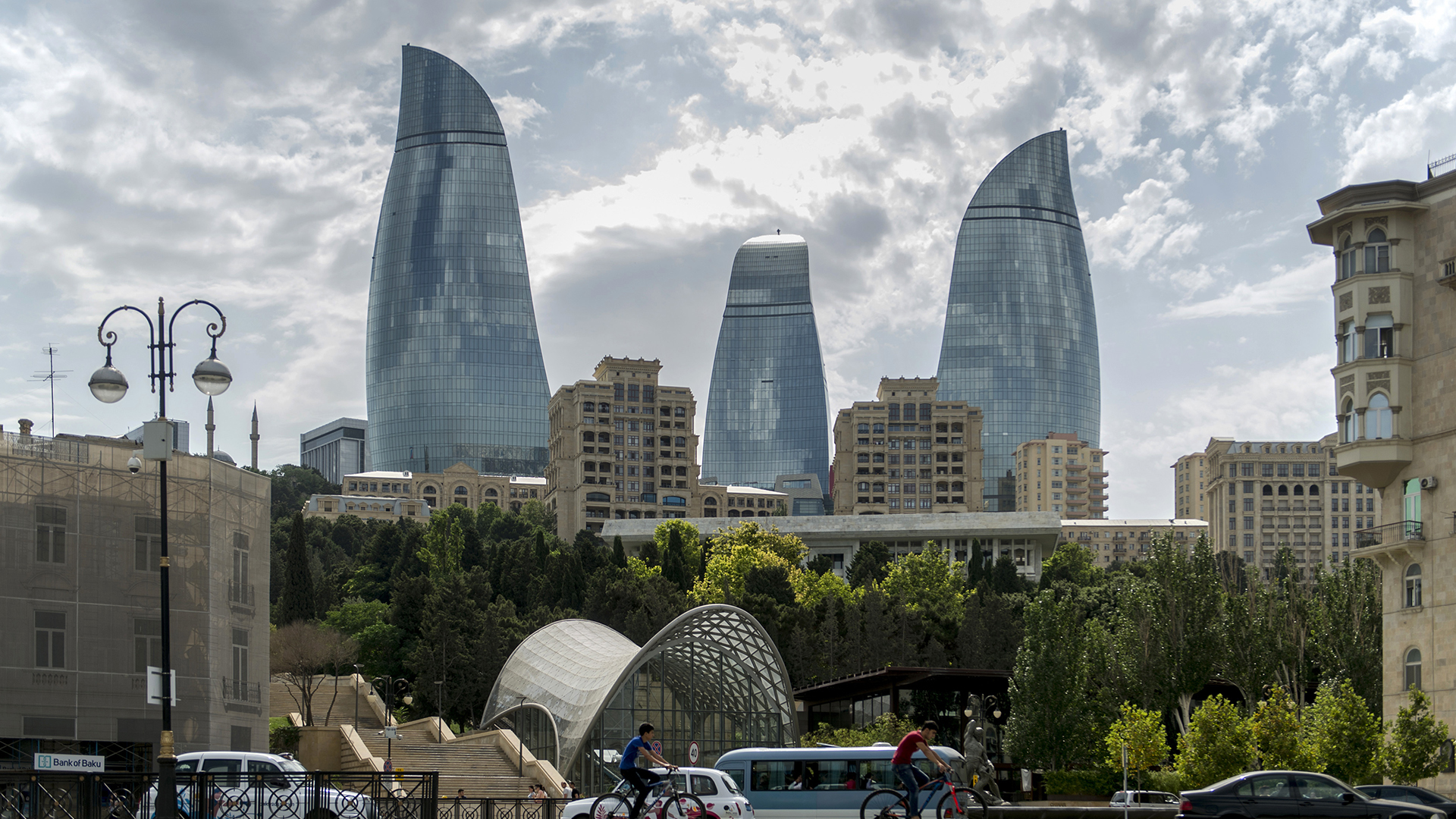 Stadtansicht von Baku | picture alliance / dpa